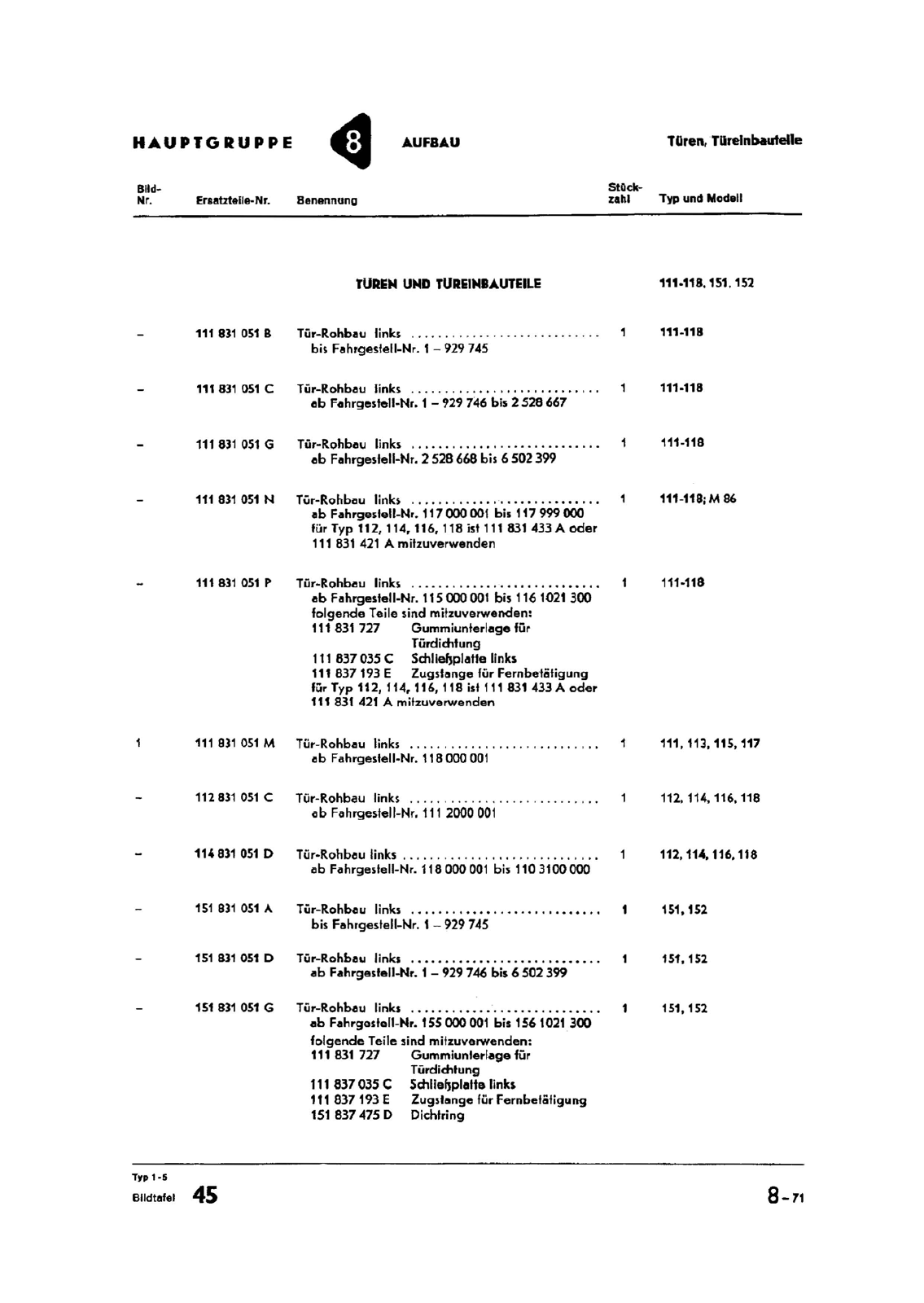 Vorschau Typ 1 (Käfer) Seite 641