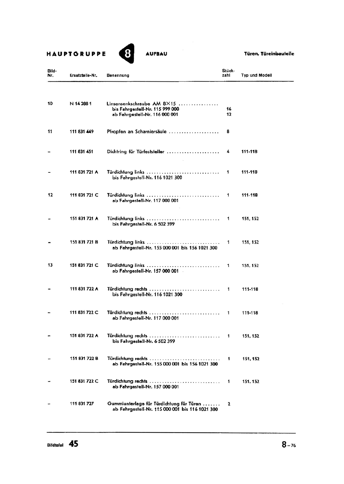 Vorschau Typ 1 (Käfer) Seite 646