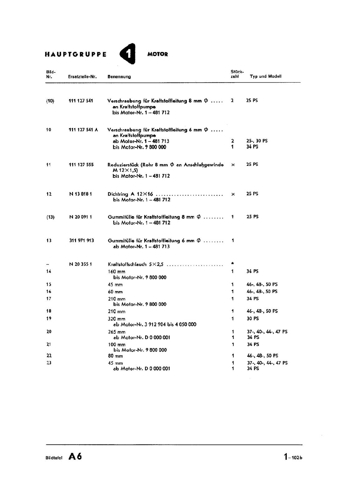 Vorschau Typ 1 (Käfer) Seite 146