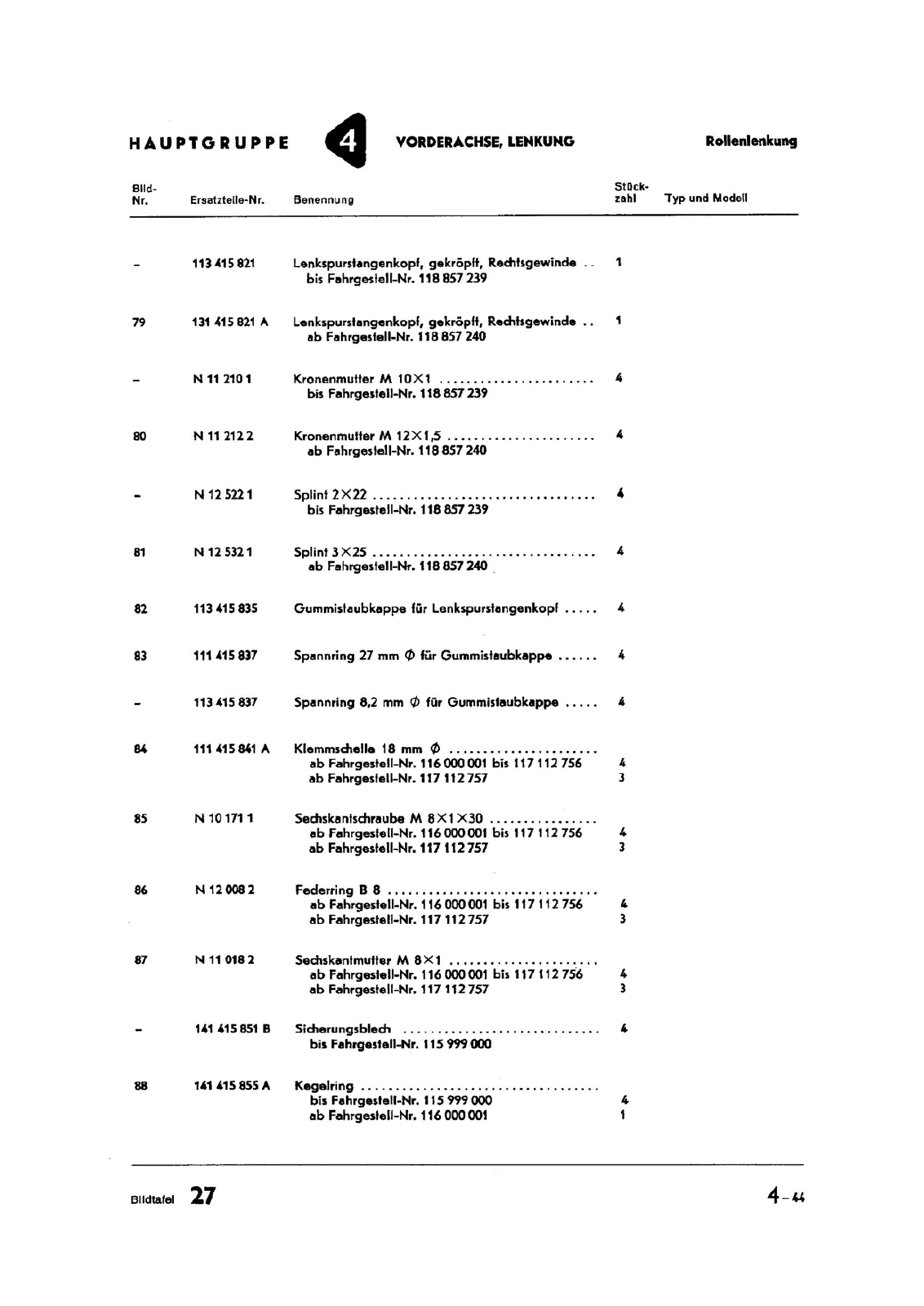 Vorschau Typ 1 (Käfer) Seite 409