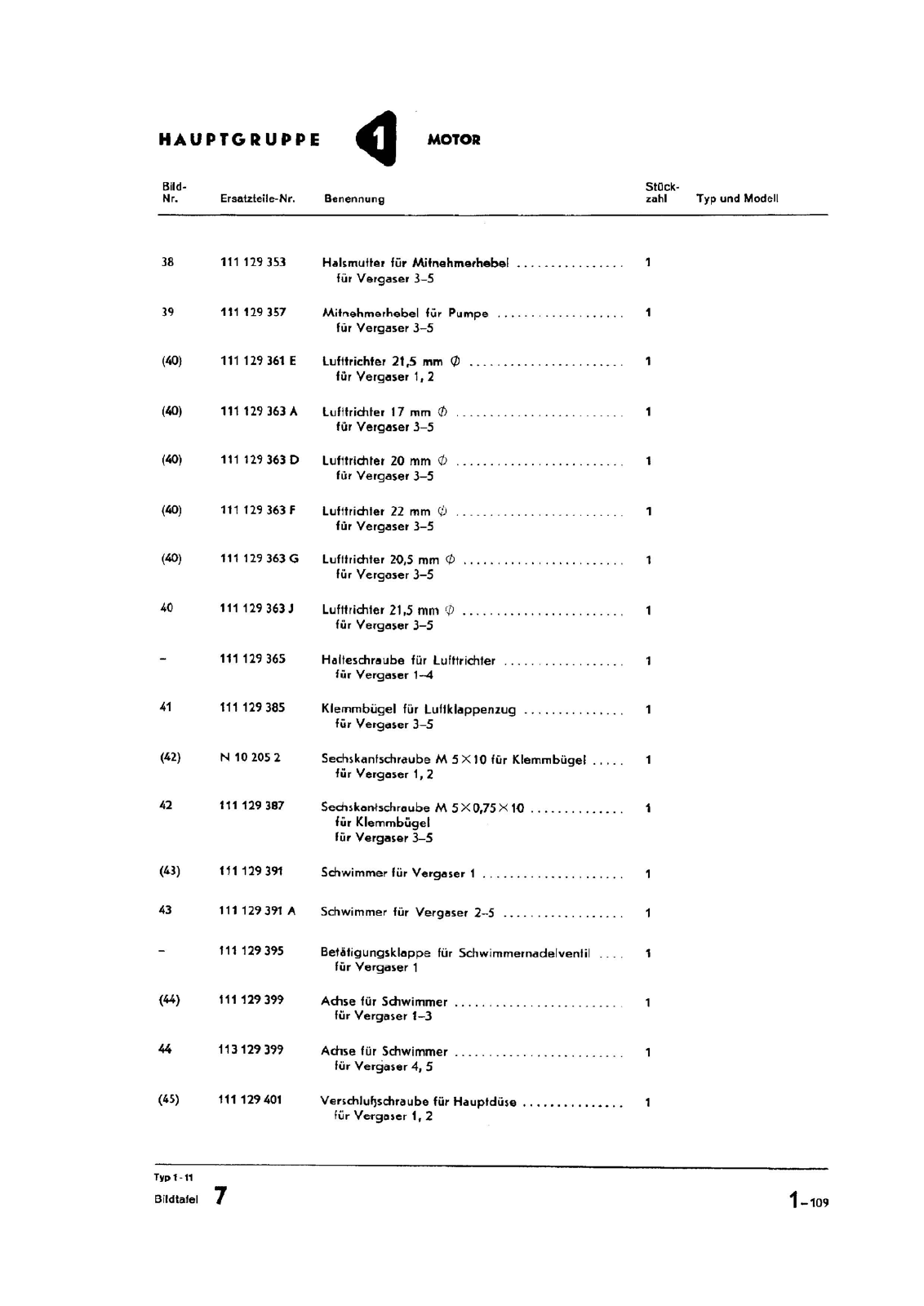 Vorschau Typ 1 (Käfer) Seite 152