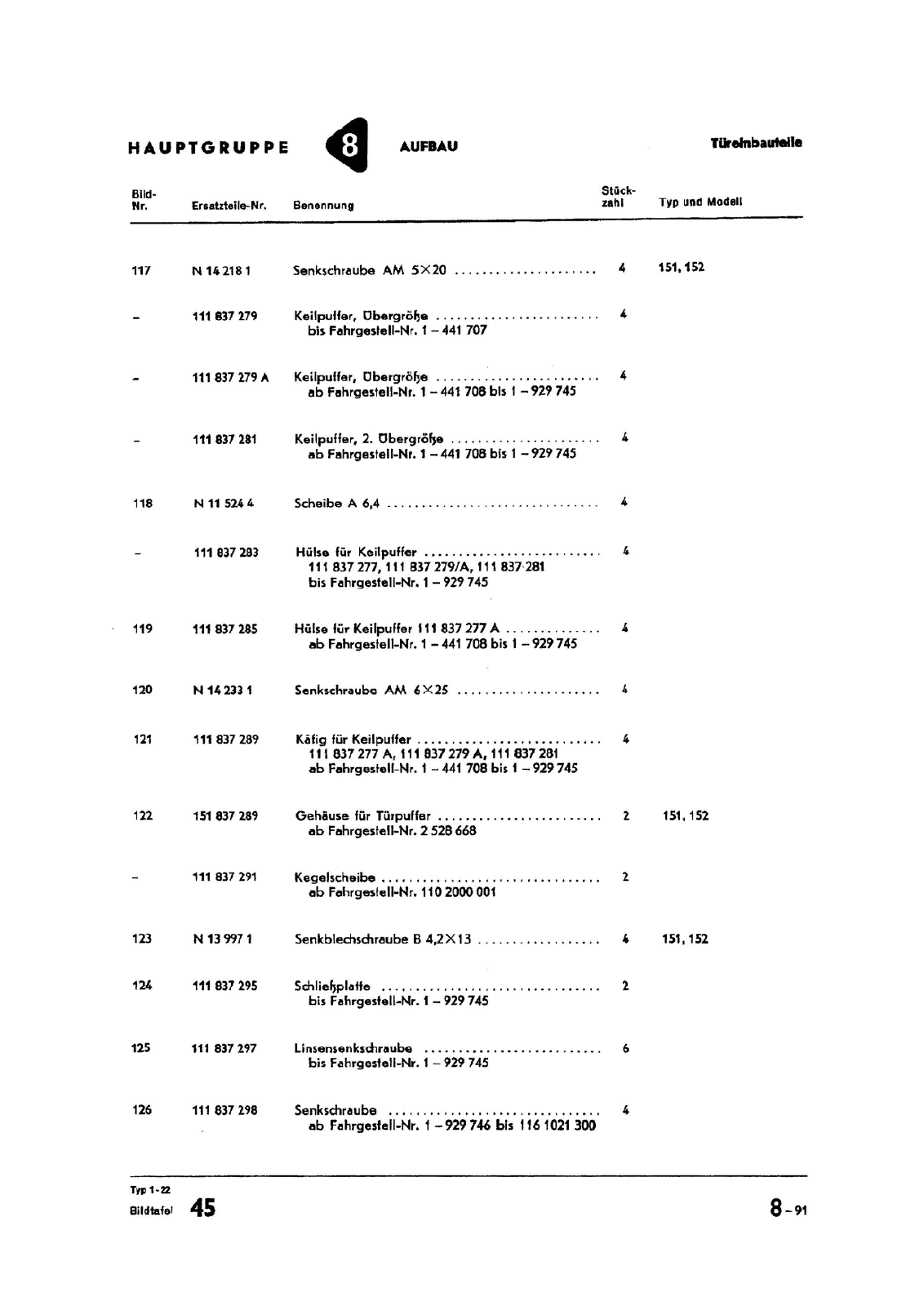 Vorschau Typ 1 (Käfer) Seite 661