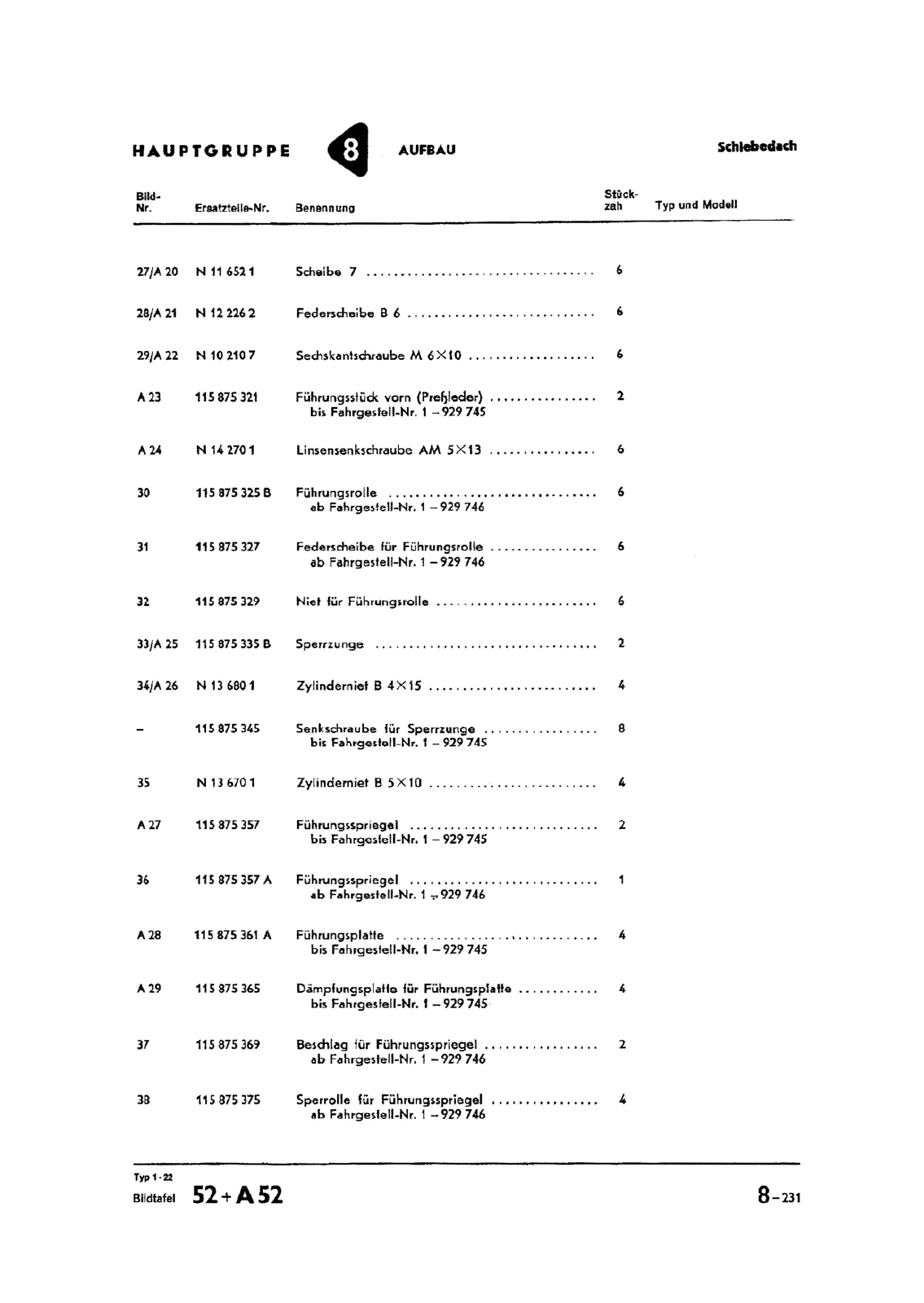 Vorschau Typ 1 (Käfer) Seite 803