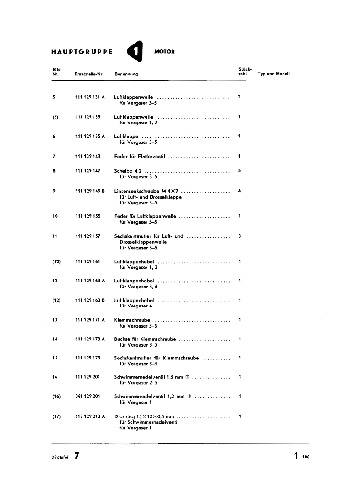 Vorschau Typ 1 (Käfer) Seite 149