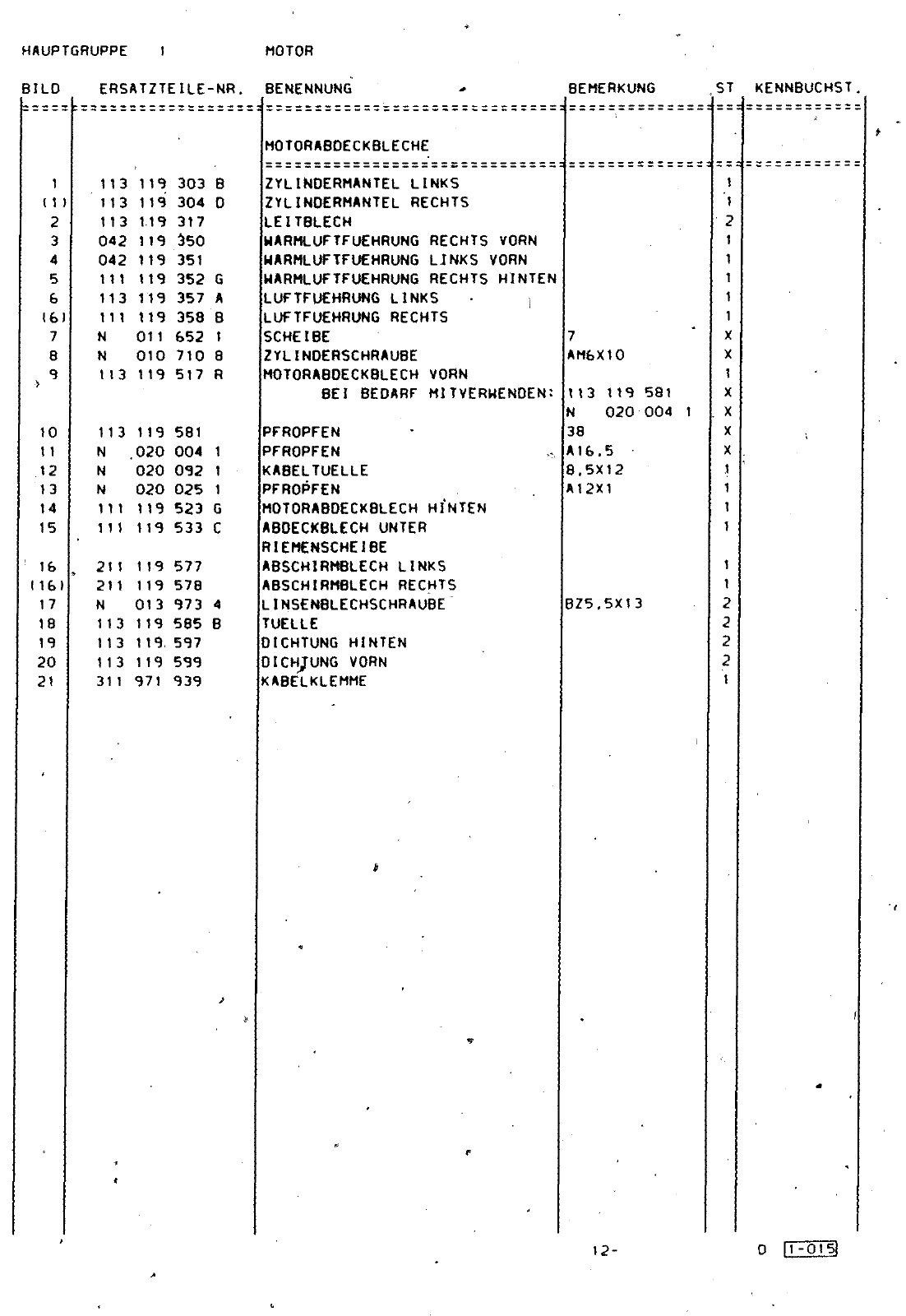 Vorschau VW 1200 F 118 2100 001> Seite 72