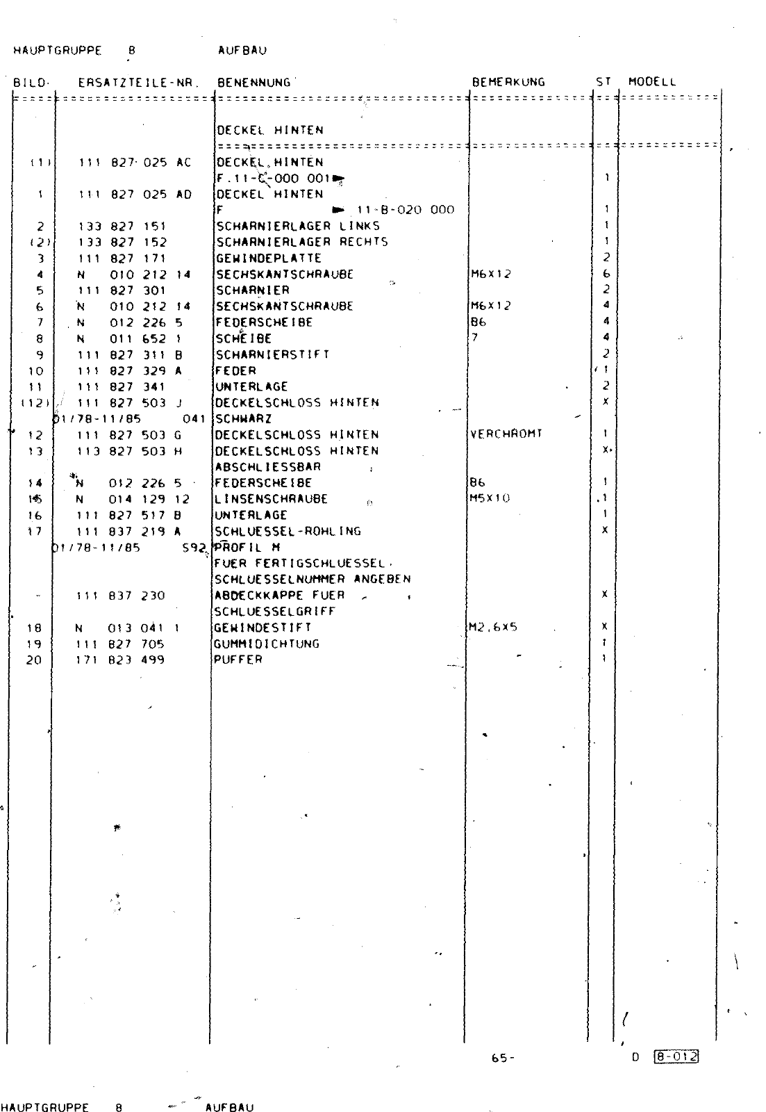 Vorschau VW 1200 F 118 2100 001> Seite 204