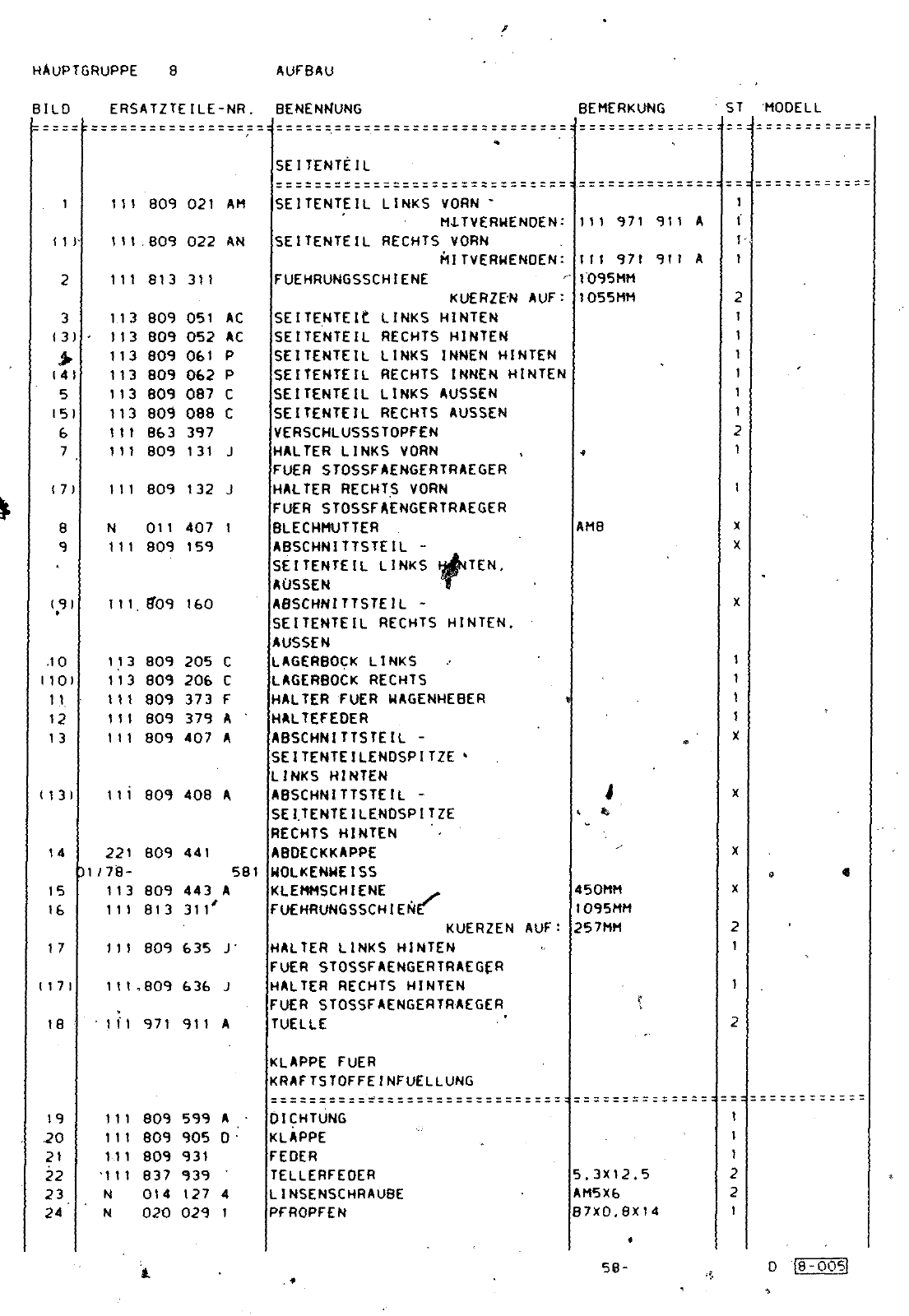 Vorschau VW 1200 F 118 2100 001> Seite 190