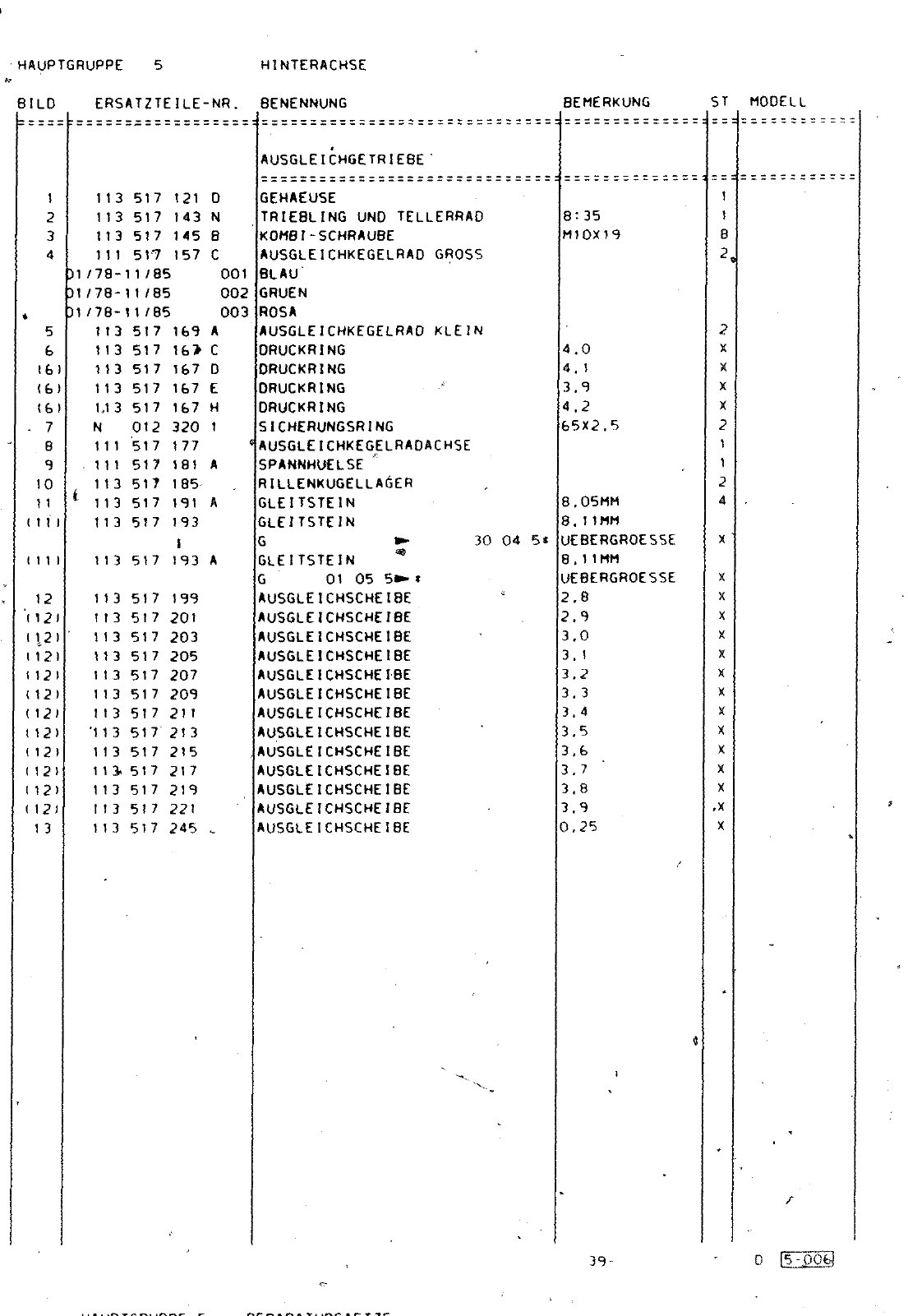 Vorschau VW 1200 F 118 2100 001> Seite 148