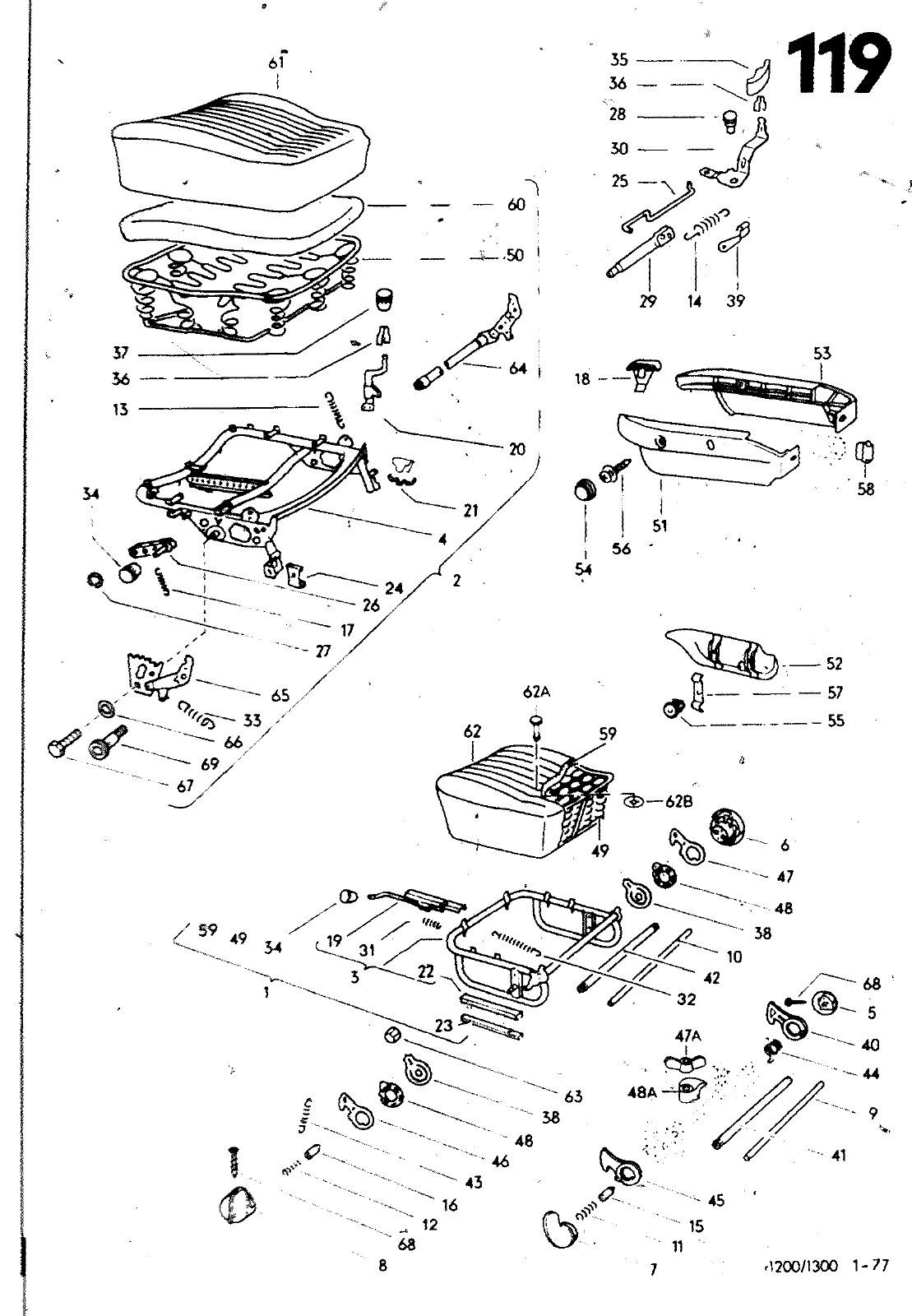 Vorschau VW 1200 1300 F-118 2050 000 Seite 1071