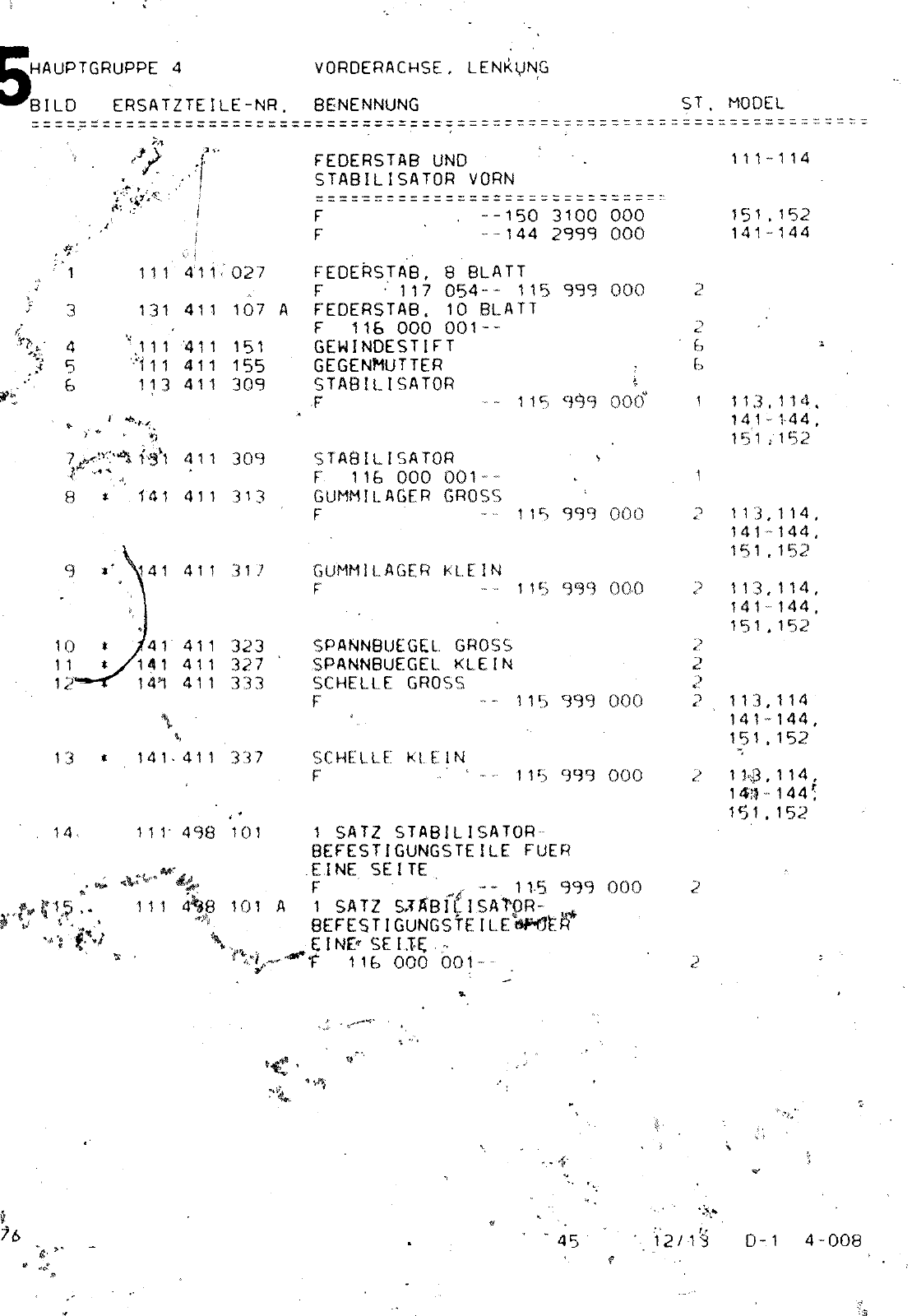 Vorschau VW 1200 1300 F-118 2050 000 Seite 622
