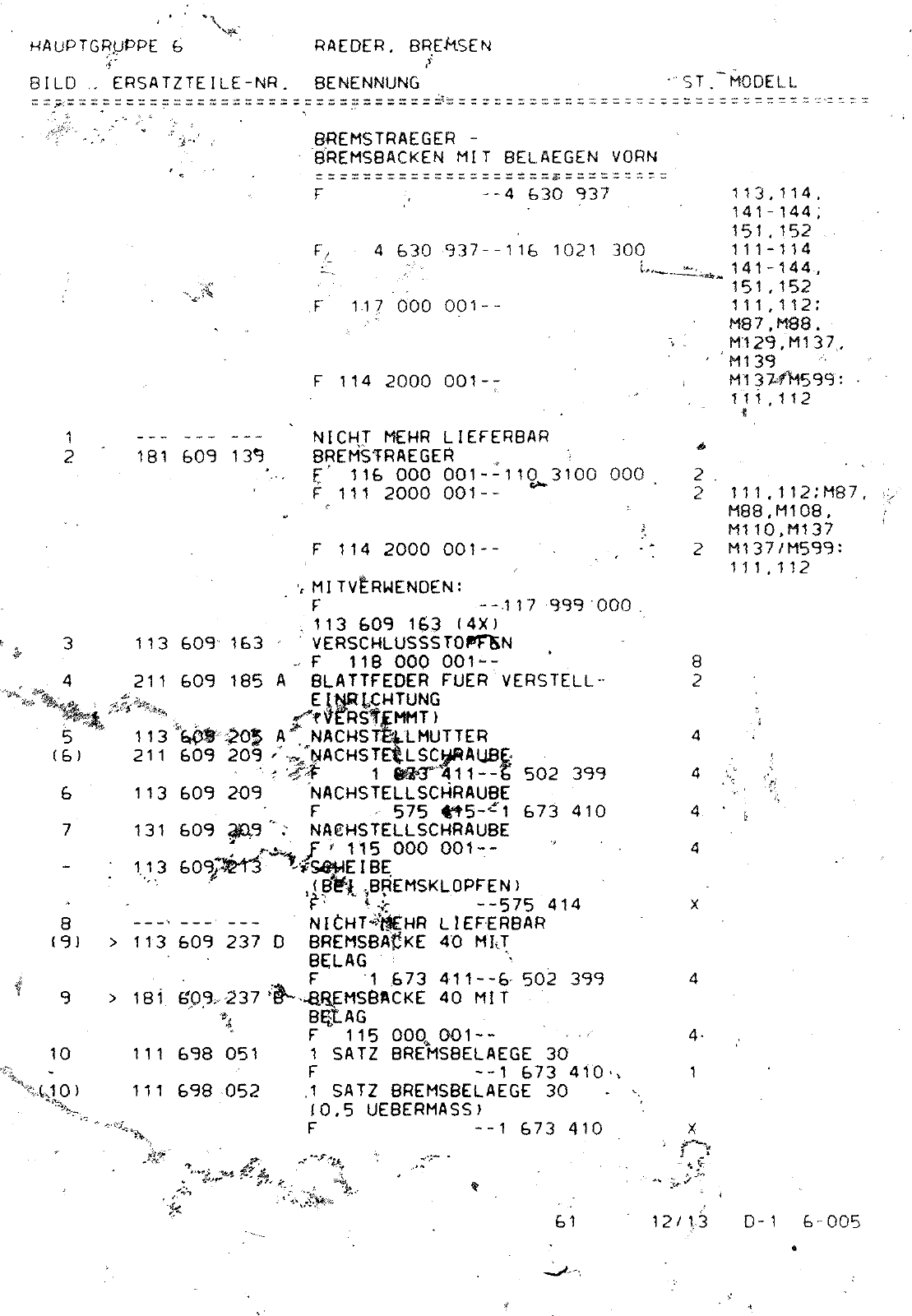 Vorschau VW 1200 1300 F-118 2050 000 Seite 718