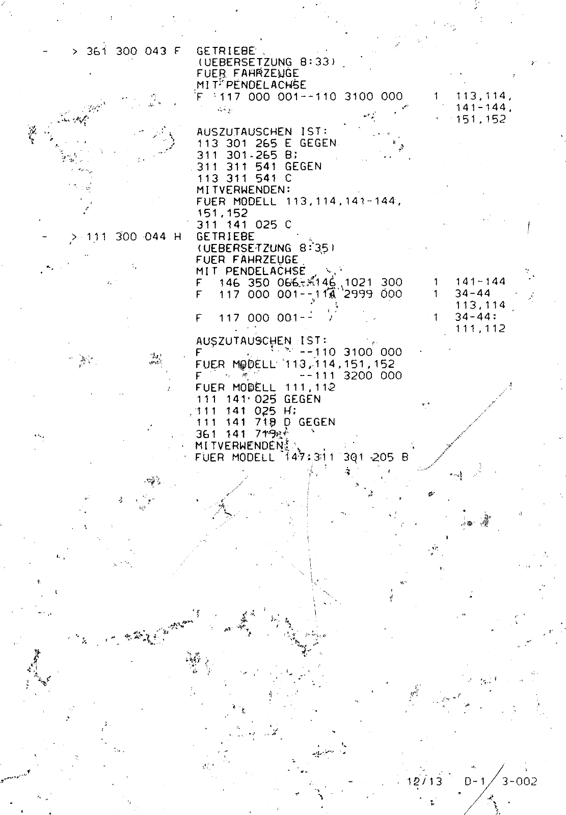 Vorschau VW 1200 1300 F-118 2050 000 Seite 544
