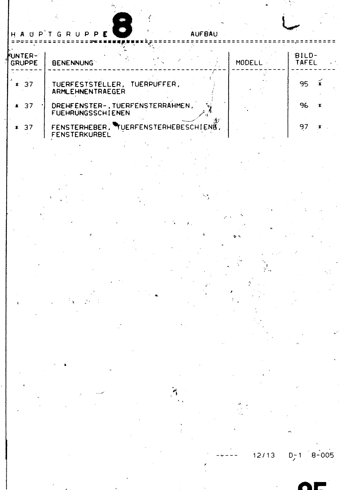 Vorschau VW 1200 1300 F-118 2050 000 Seite 83
