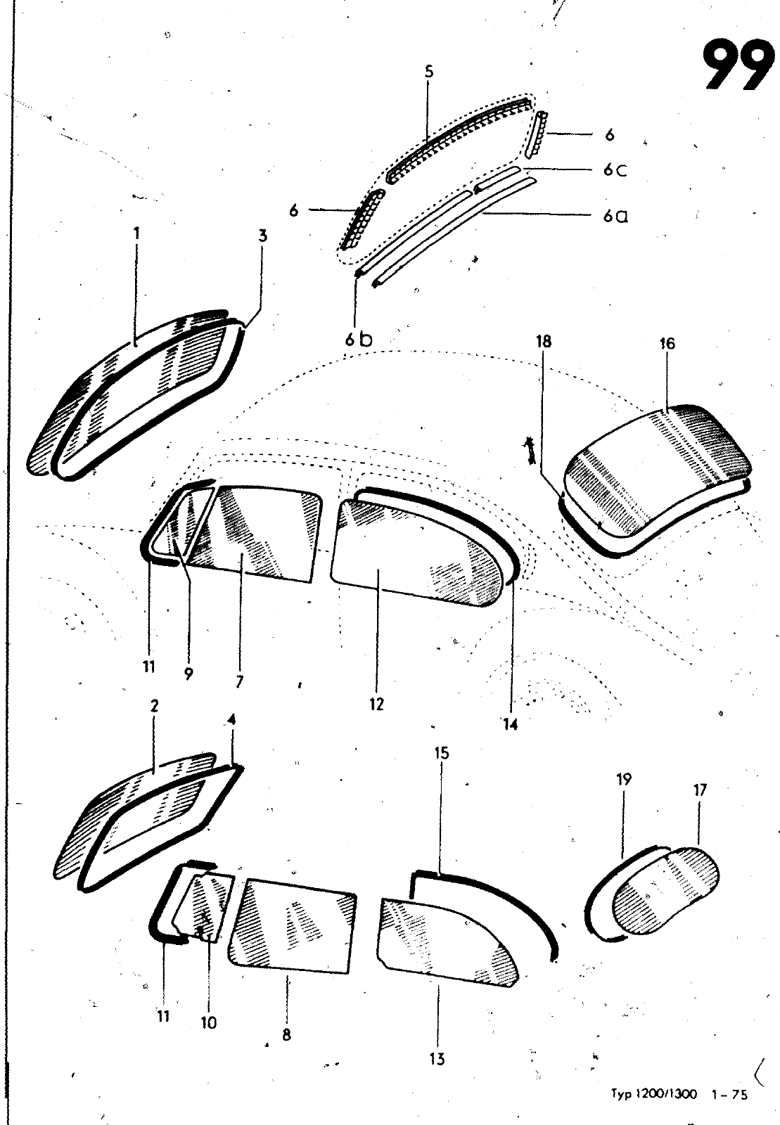 Vorschau VW 1200 1300 F-118 2050 000 Seite 941