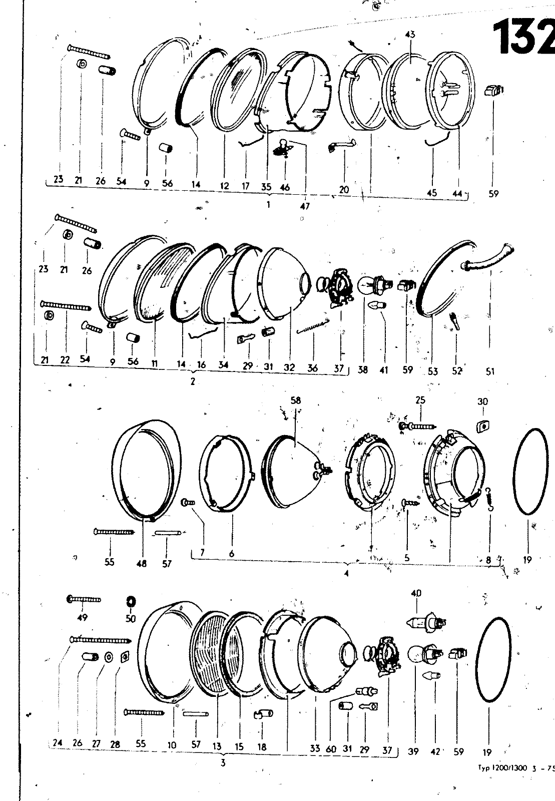 Vorschau VW 1200 1300 F-118 2050 000 Seite 1199