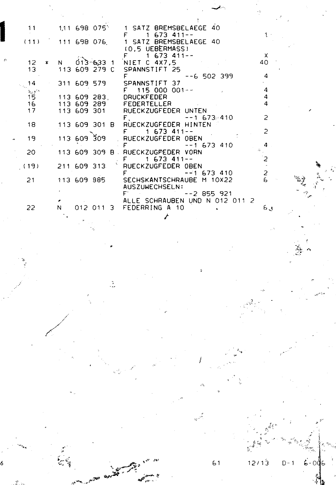 Vorschau VW 1200 1300 F-118 2050 000 Seite 720
