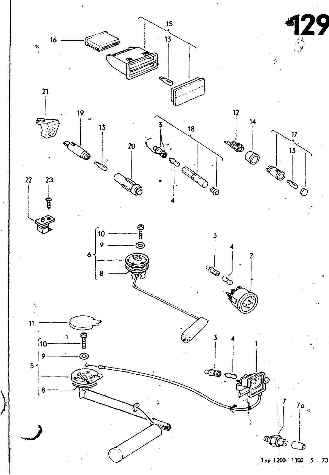 Vorschau VW 1200 1300 F-118 2050 000 Seite 1189