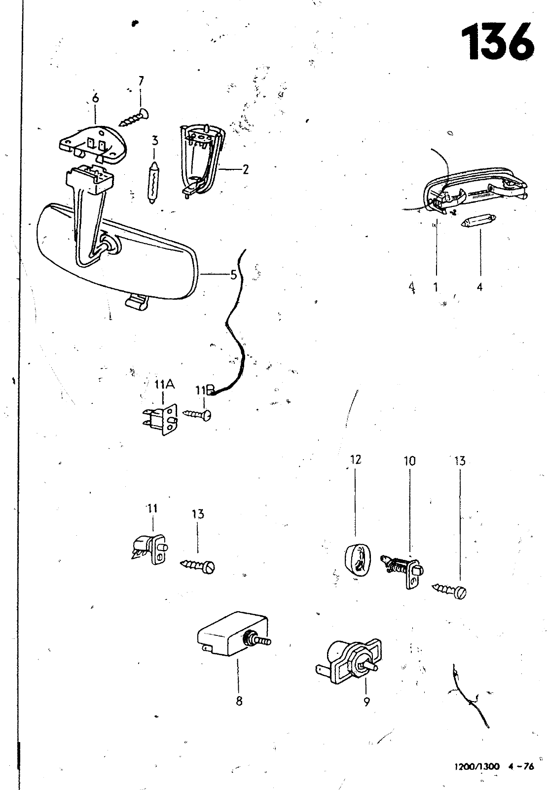 Vorschau VW 1200 1300 F-118 2050 000 Seite 1255