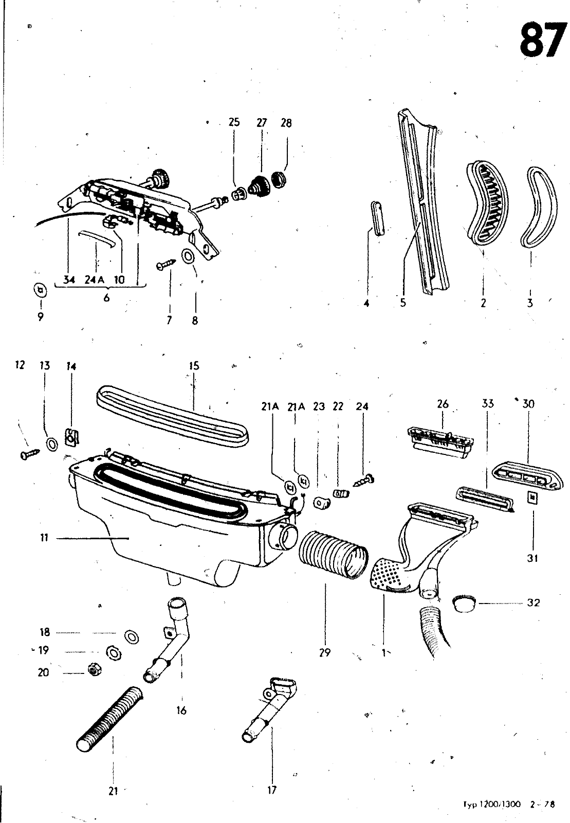 Vorschau VW 1200 1300 F-118 2050 000 Seite 861