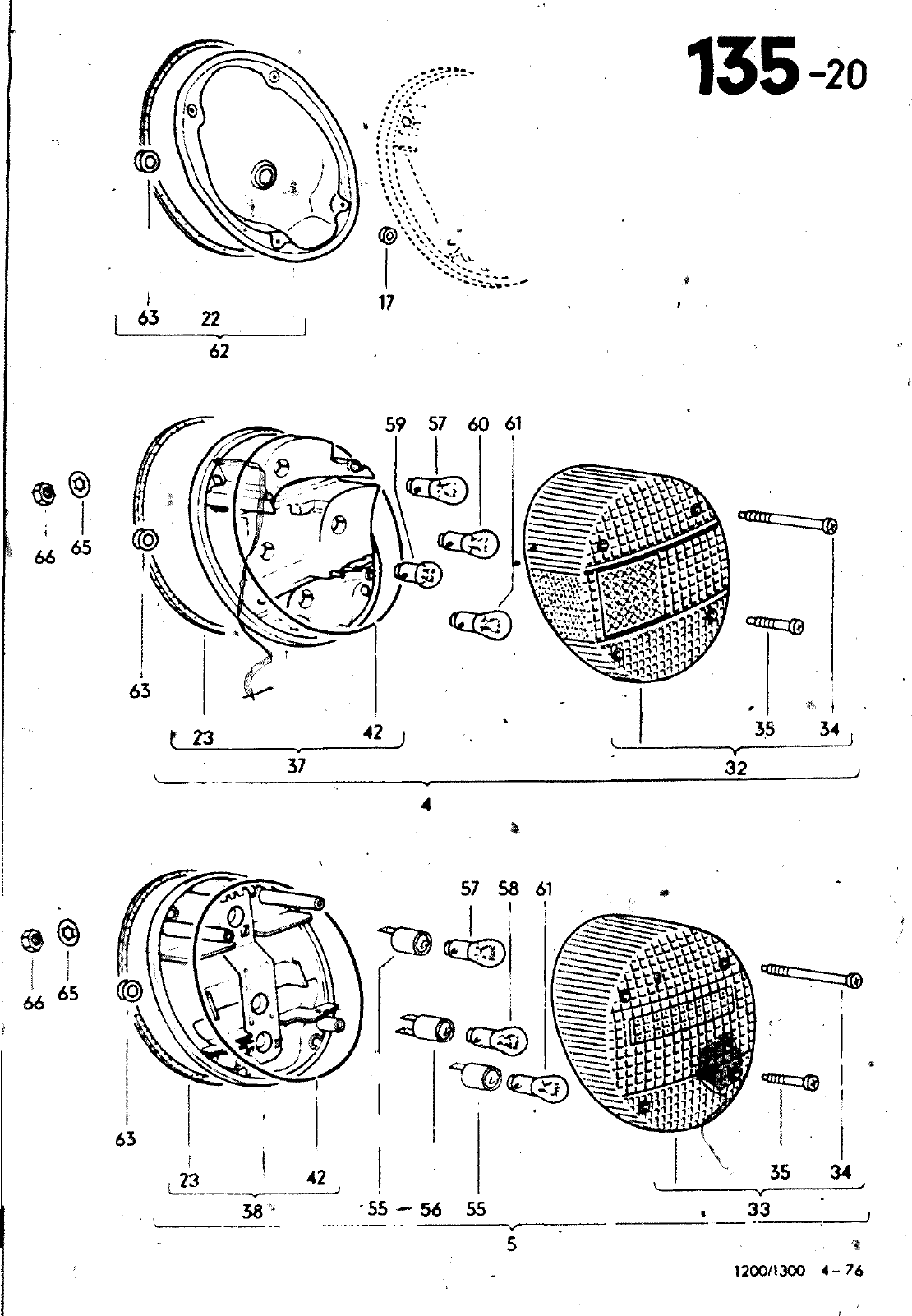 Vorschau VW 1200 1300 F-118 2050 000 Seite 1243