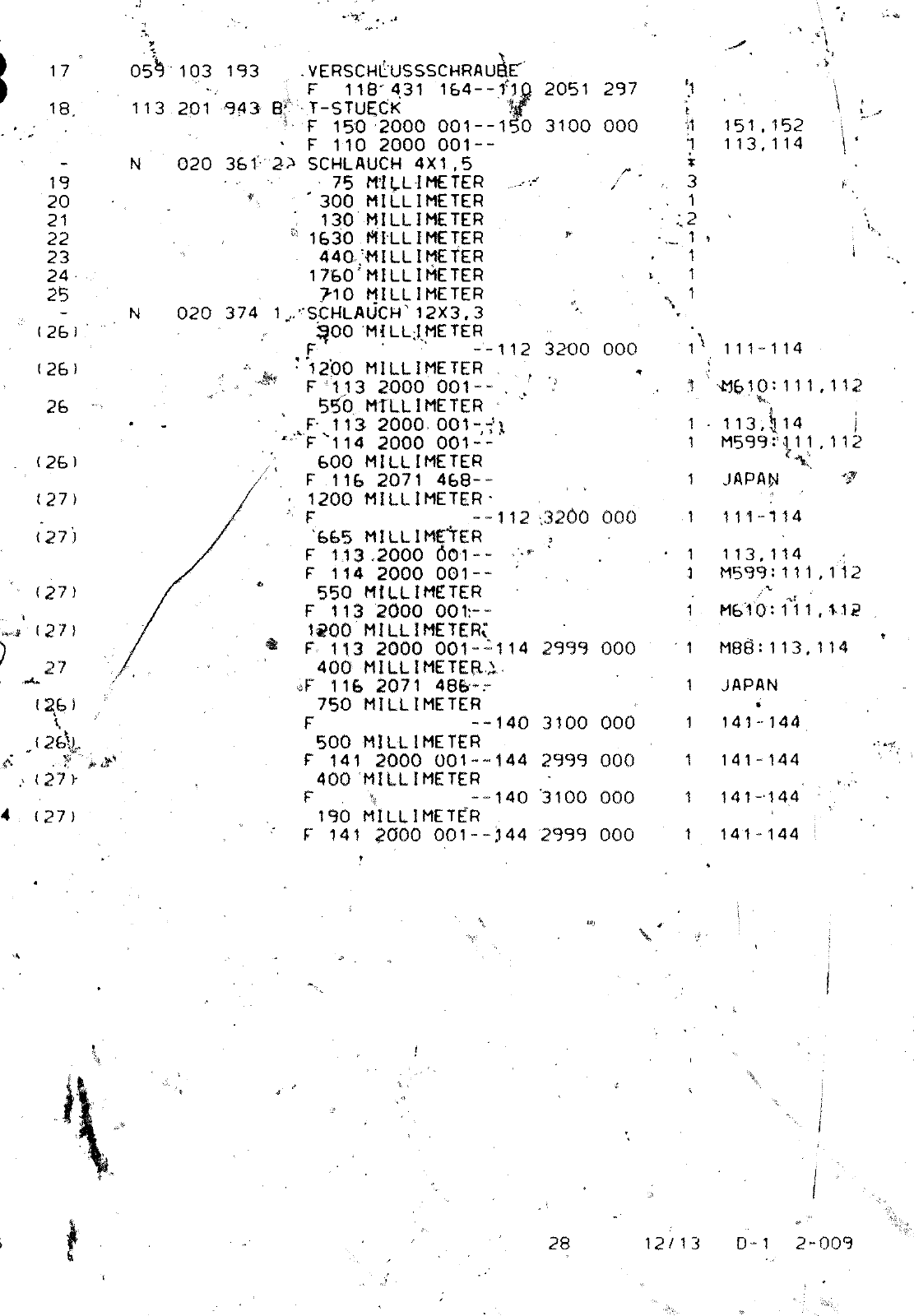 Vorschau VW 1200 1300 F-118 2050 000 Seite 478