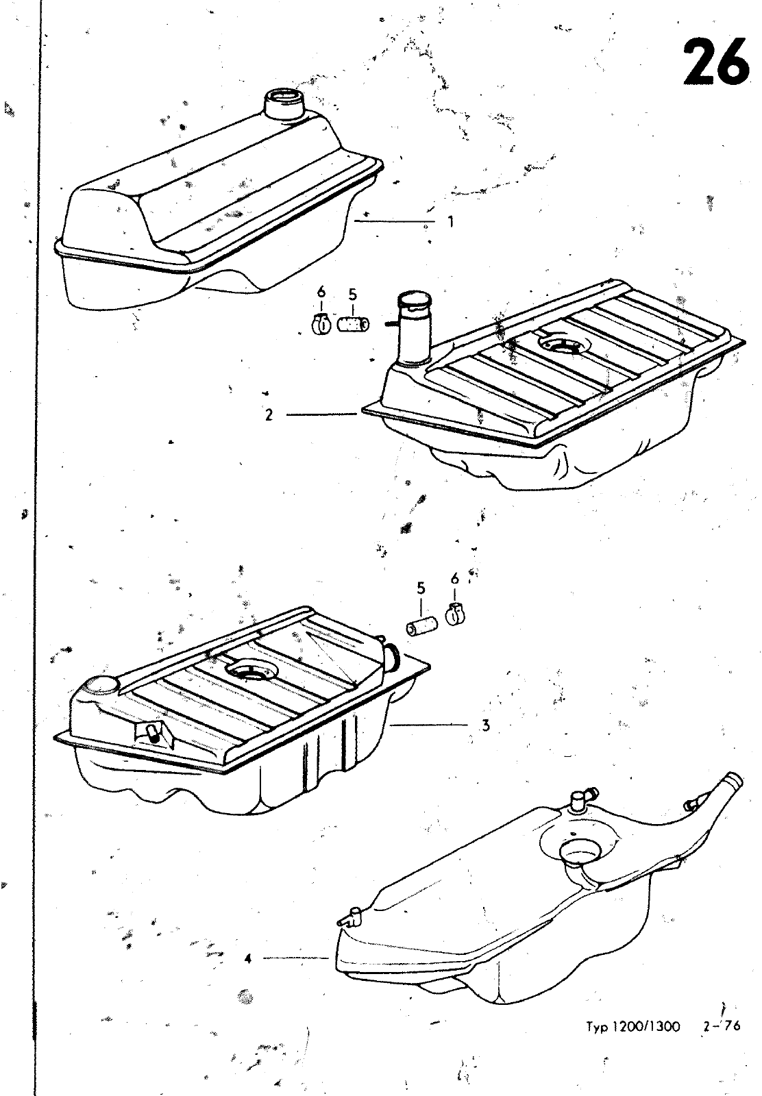 Vorschau VW 1200 1300 F-118 2050 000 Seite 463