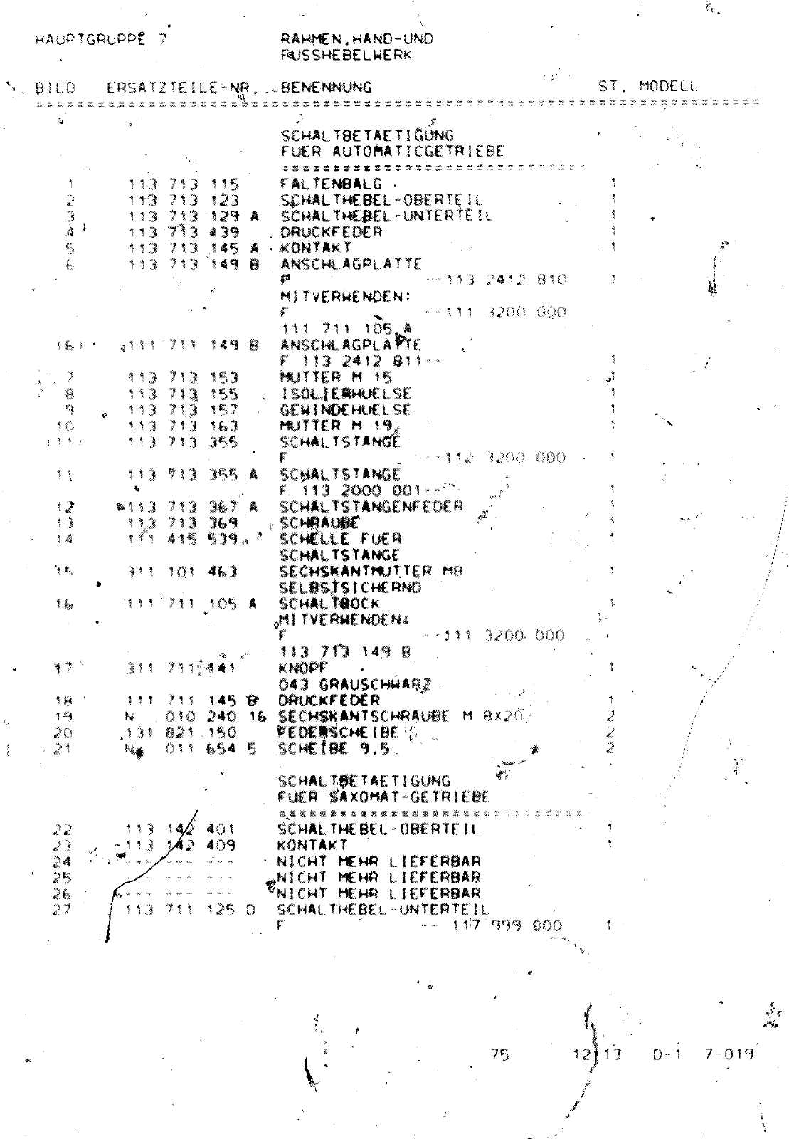 Vorschau VW 1200 1300 F-118 2050 000 Seite 802