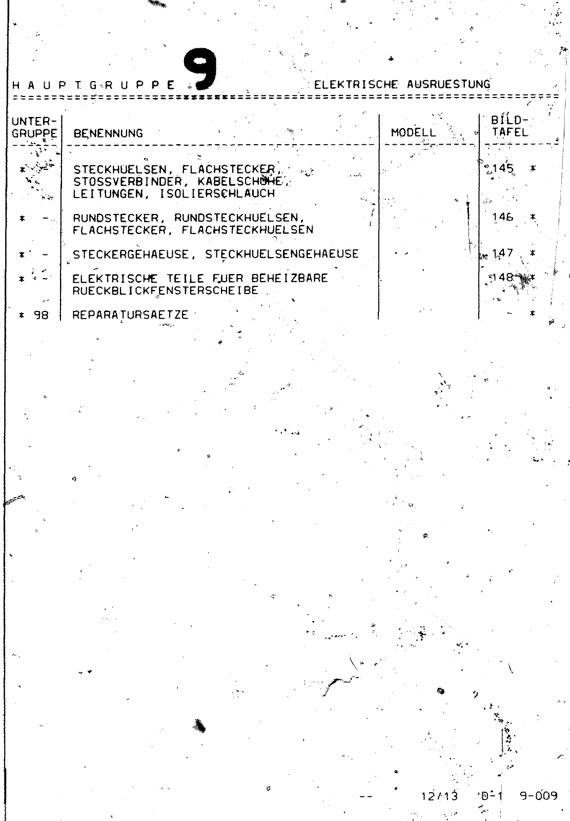 Vorschau VW 1200 1300 F-118 2050 000 Seite 119