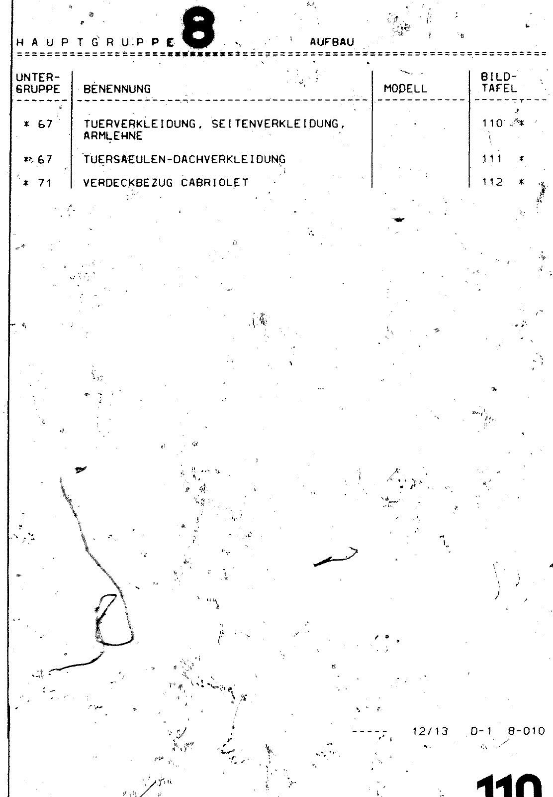 Vorschau VW 1200 1300 F-118 2050 000 Seite 93