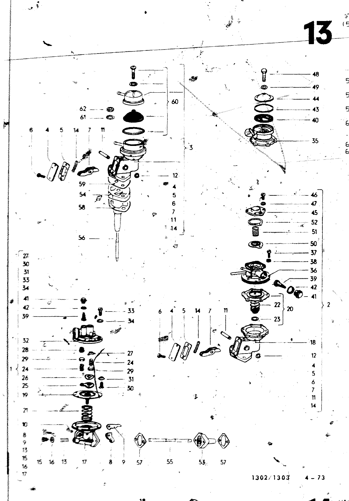 Vorschau VW 1200 1300 F-118 2050 000 Seite 269