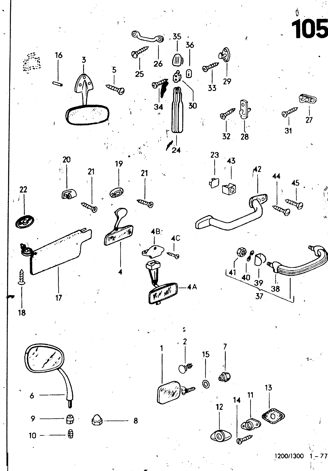 Vorschau VW 1200 1300 F-118 2050 000 Seite 983