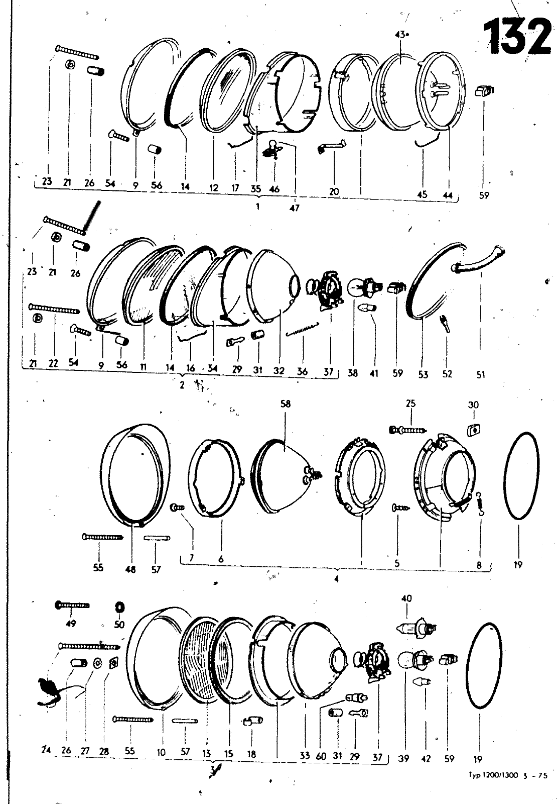 Vorschau VW 1200 1300 F-118 2050 000 Seite 1211