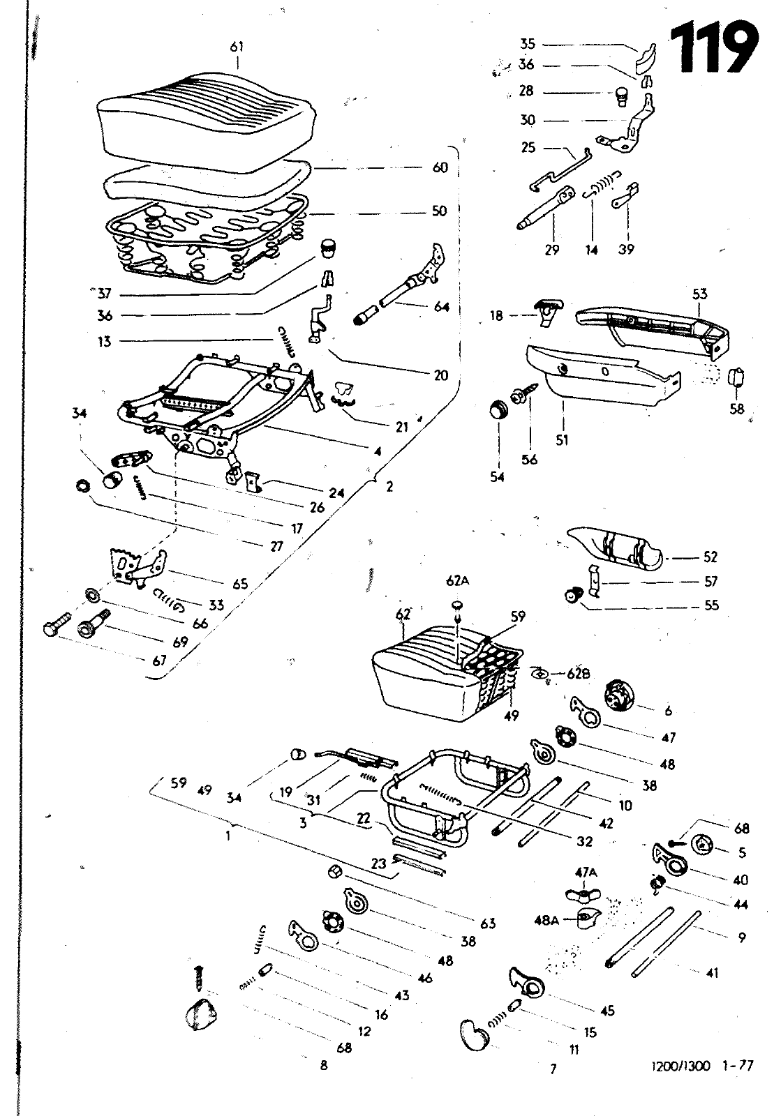 Vorschau VW 1200 1300 F-118 2050 000 Seite 1075