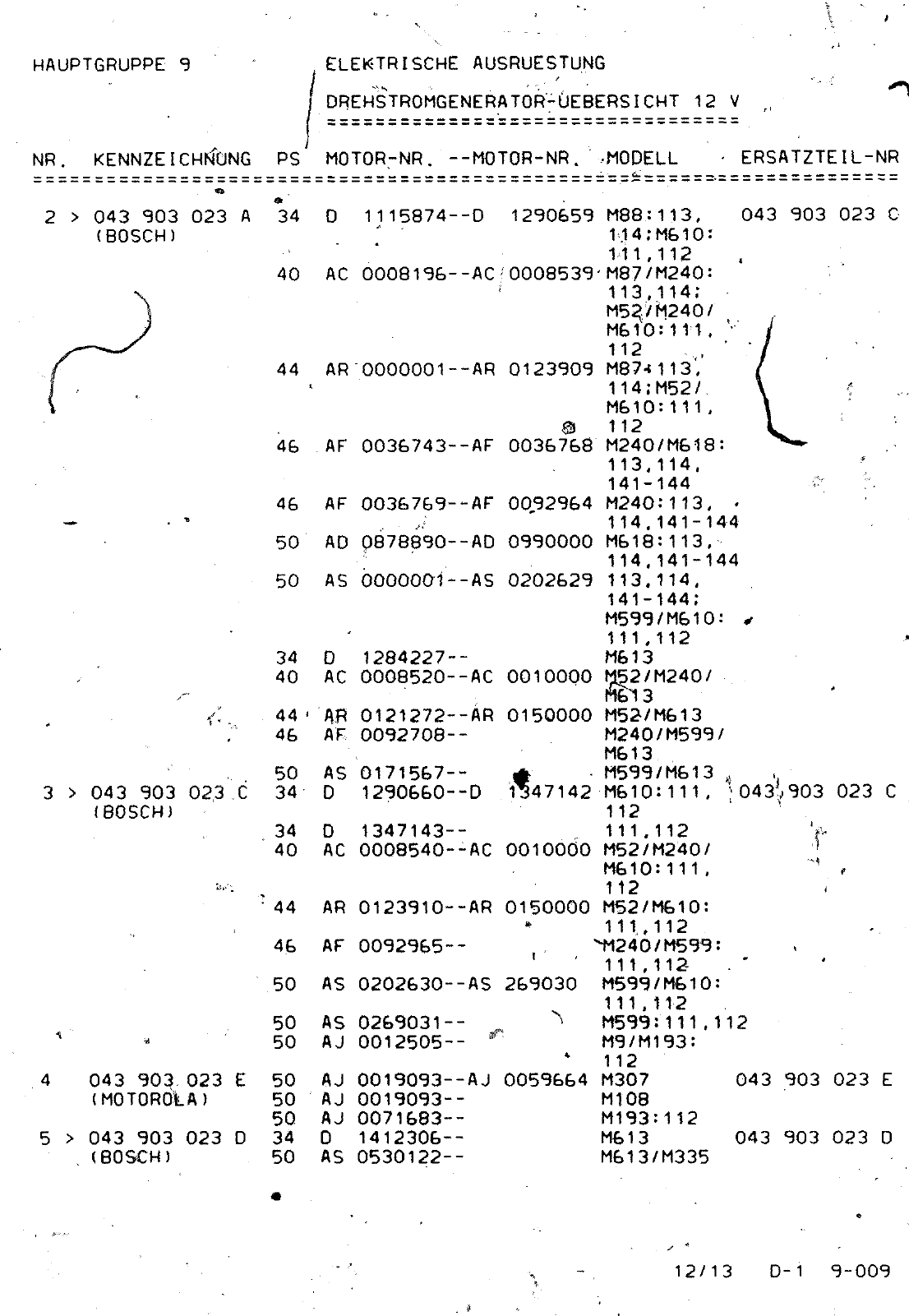Vorschau VW 1200 1300 F-118 2050 000 Seite 1138