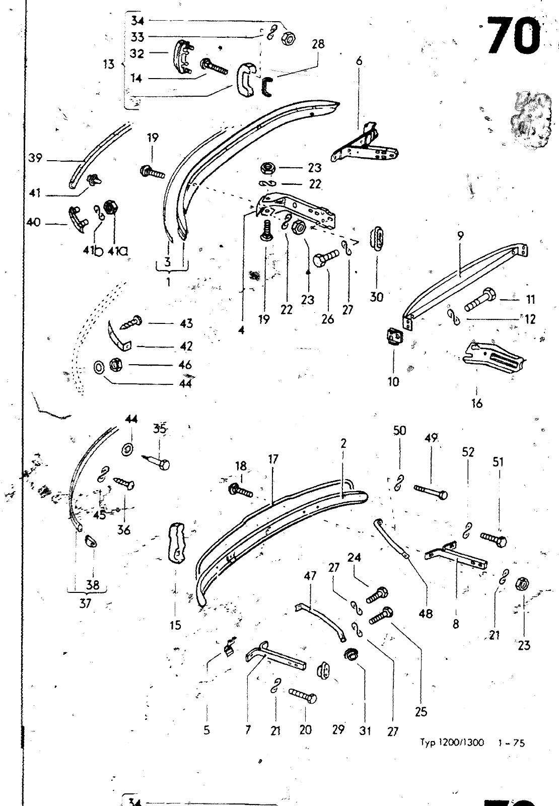 Vorschau VW 1200 1300 F-118 2050 000 Seite 773
