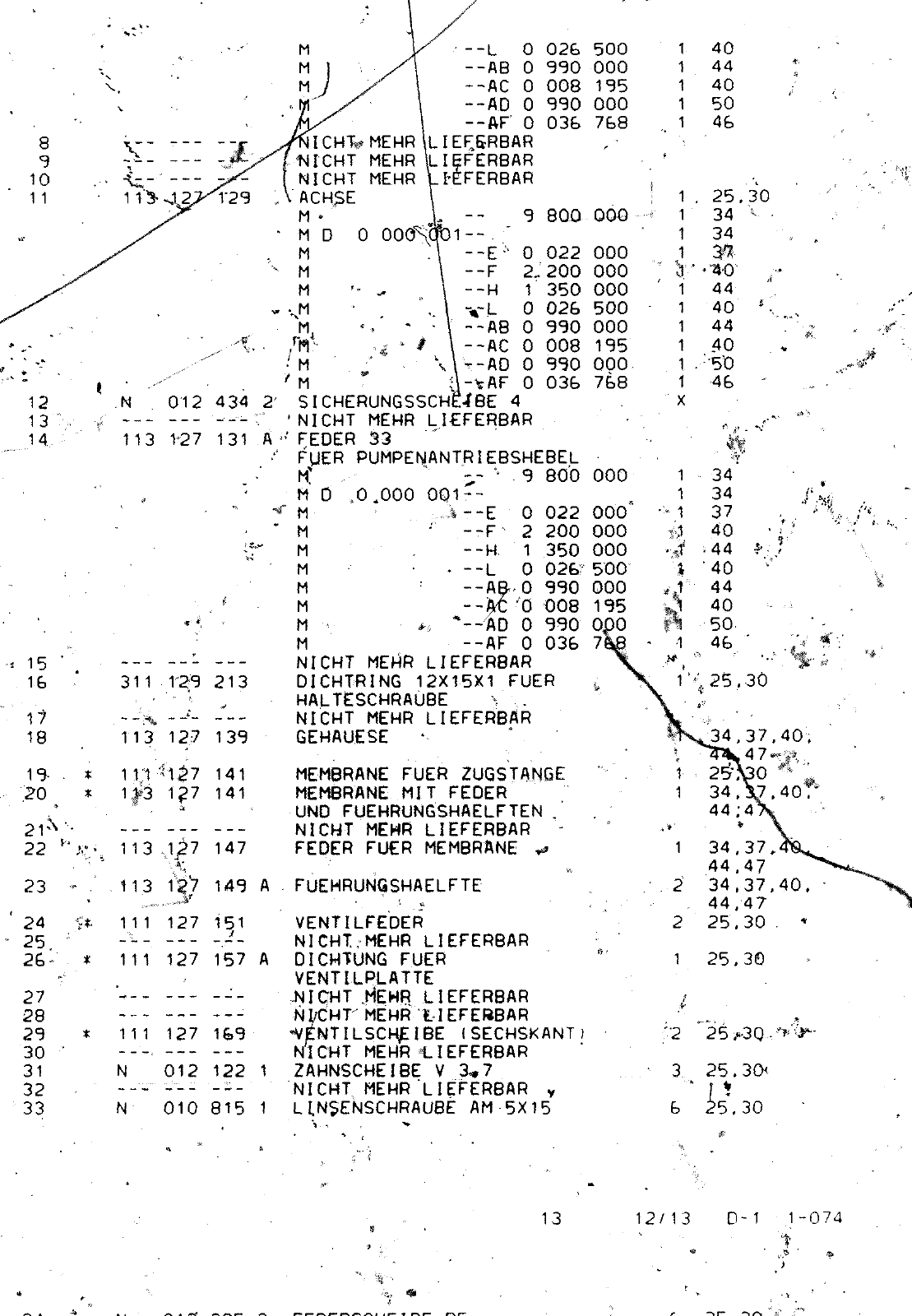 Vorschau VW 1200 1300 F-118 2050 000 Seite 266
