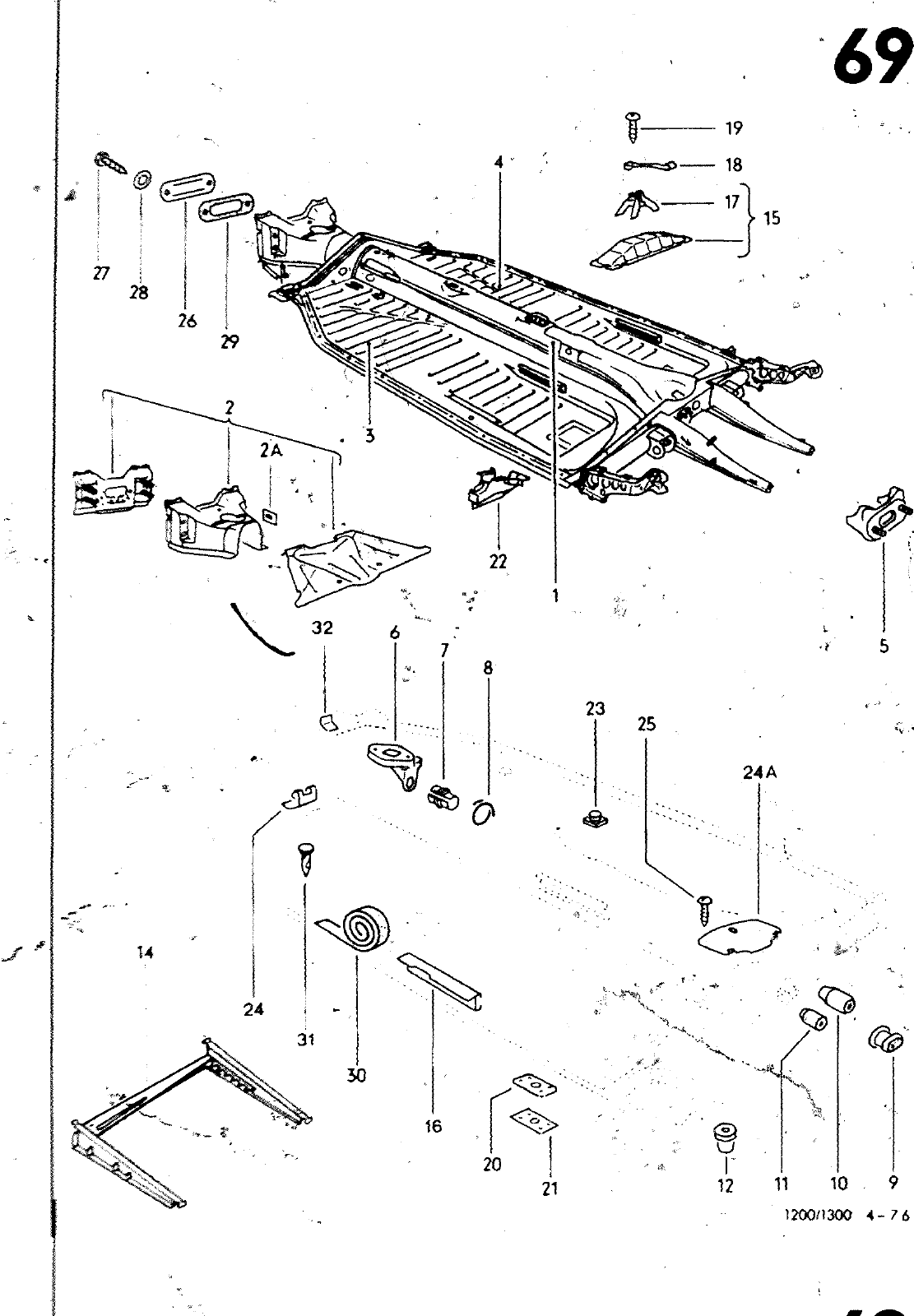 Vorschau VW 1200 1300 F-118 2050 000 Seite 767