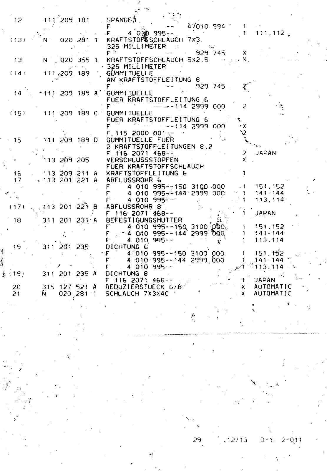 Vorschau VW 1200 1300 F-118 2050 000 Seite 482