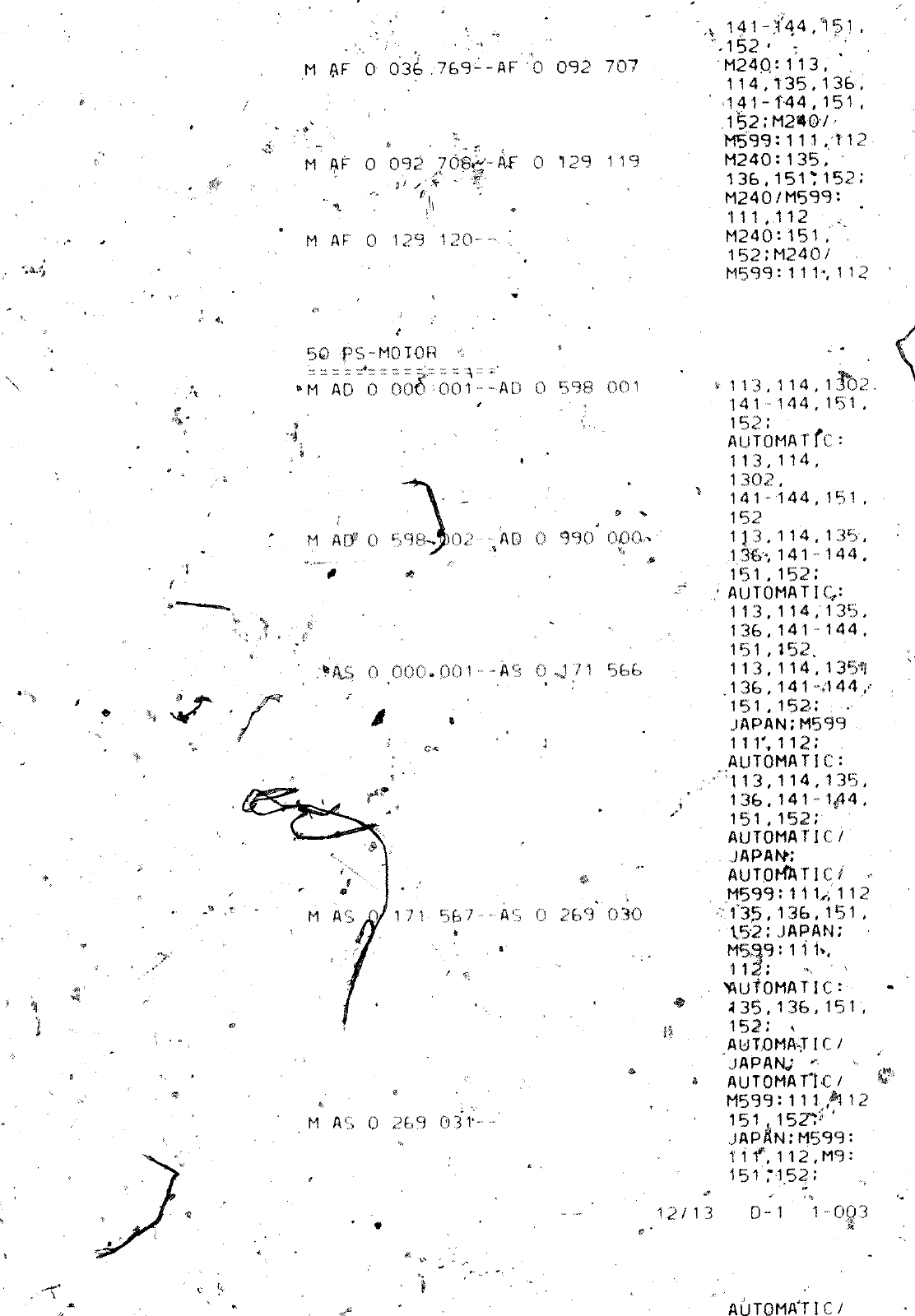 Vorschau VW 1200 1300 F-118 2050 000 Seite 126