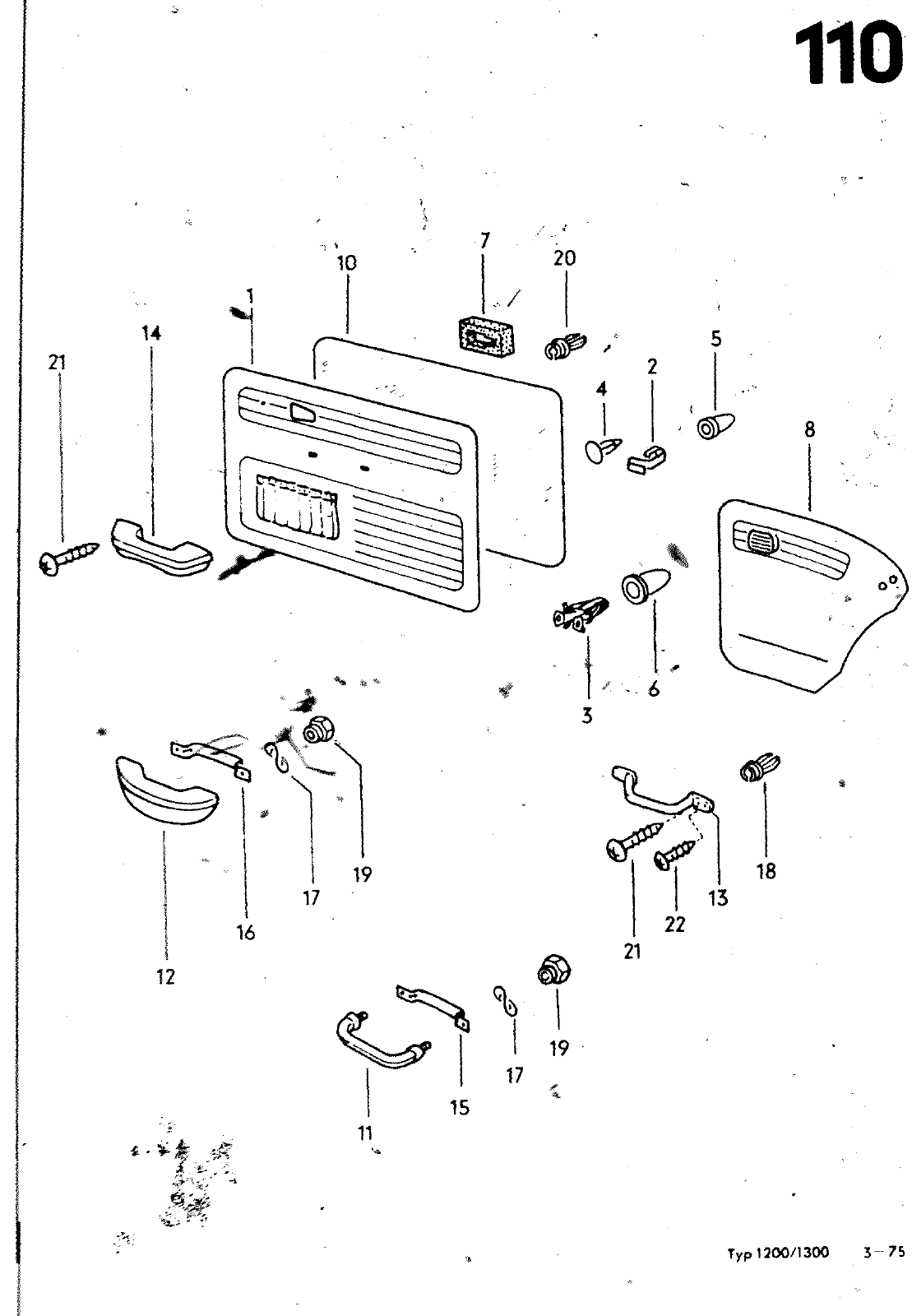 Vorschau VW 1200 1300 F-118 2050 000 Seite 1027