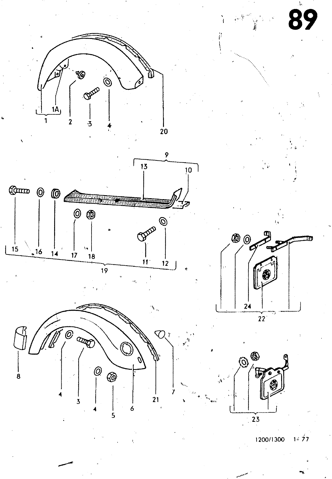 Vorschau VW 1200 1300 F-118 2050 000 Seite 869
