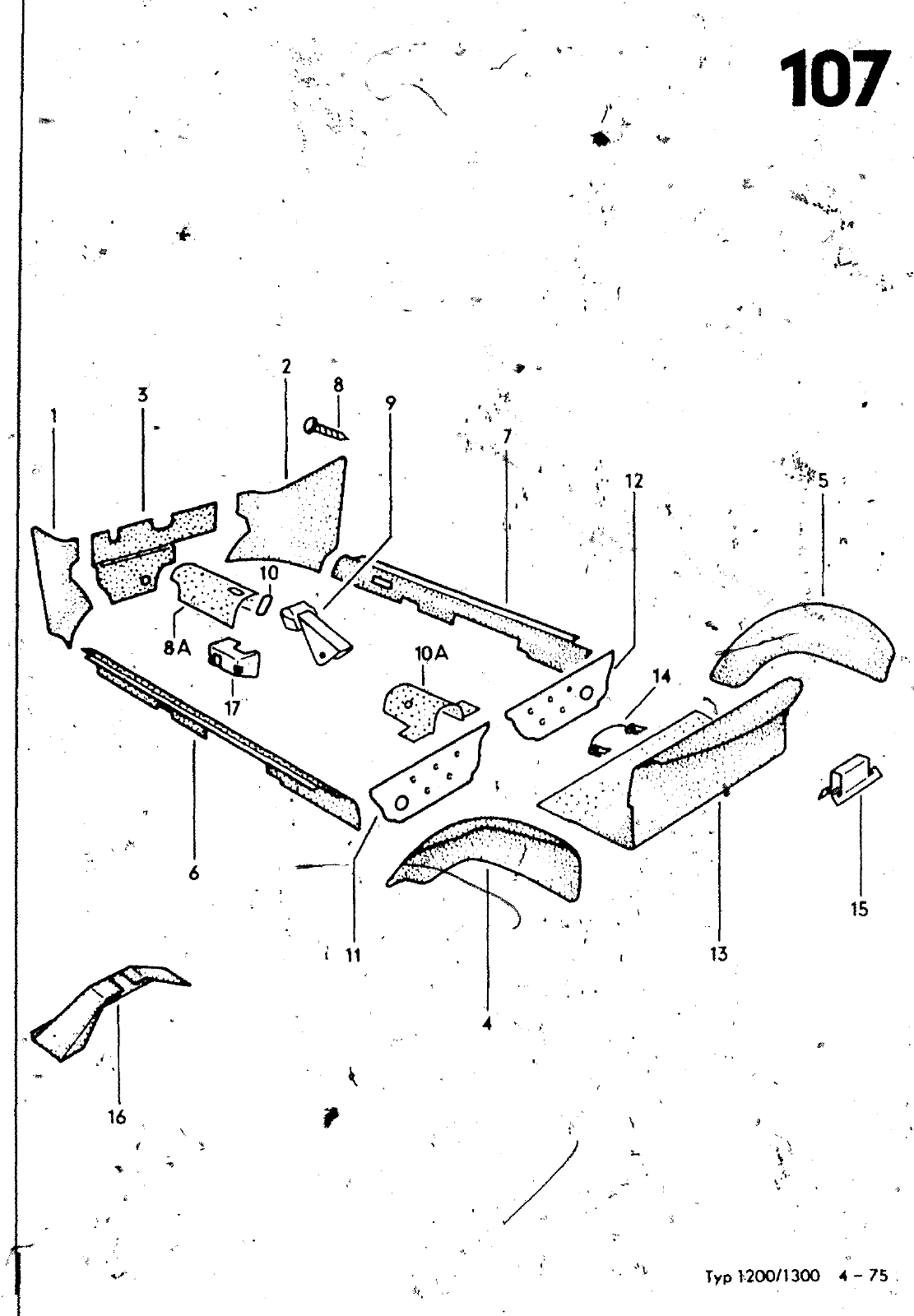 Vorschau VW 1200 1300 F-118 2050 000 Seite 1001