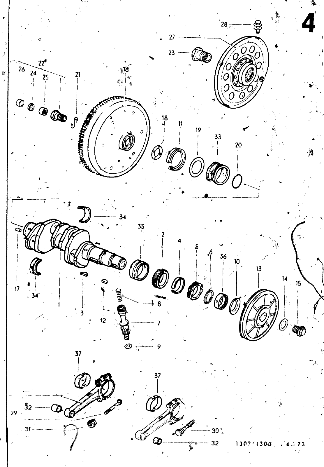 Vorschau VW 1200 1300 F-118 2050 000 Seite 167