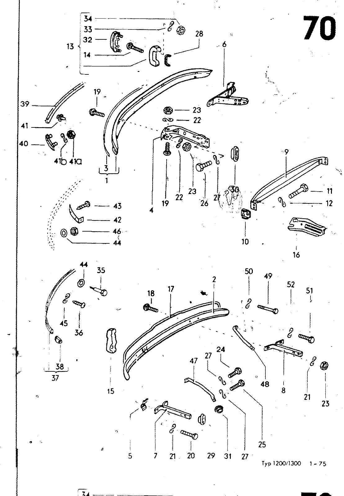 Vorschau VW 1200 1300 F-118 2050 000 Seite 777
