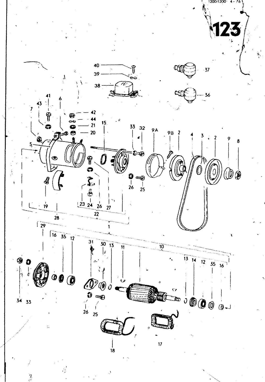 Vorschau VW 1200 1300 F-118 2050 000 Seite 1131