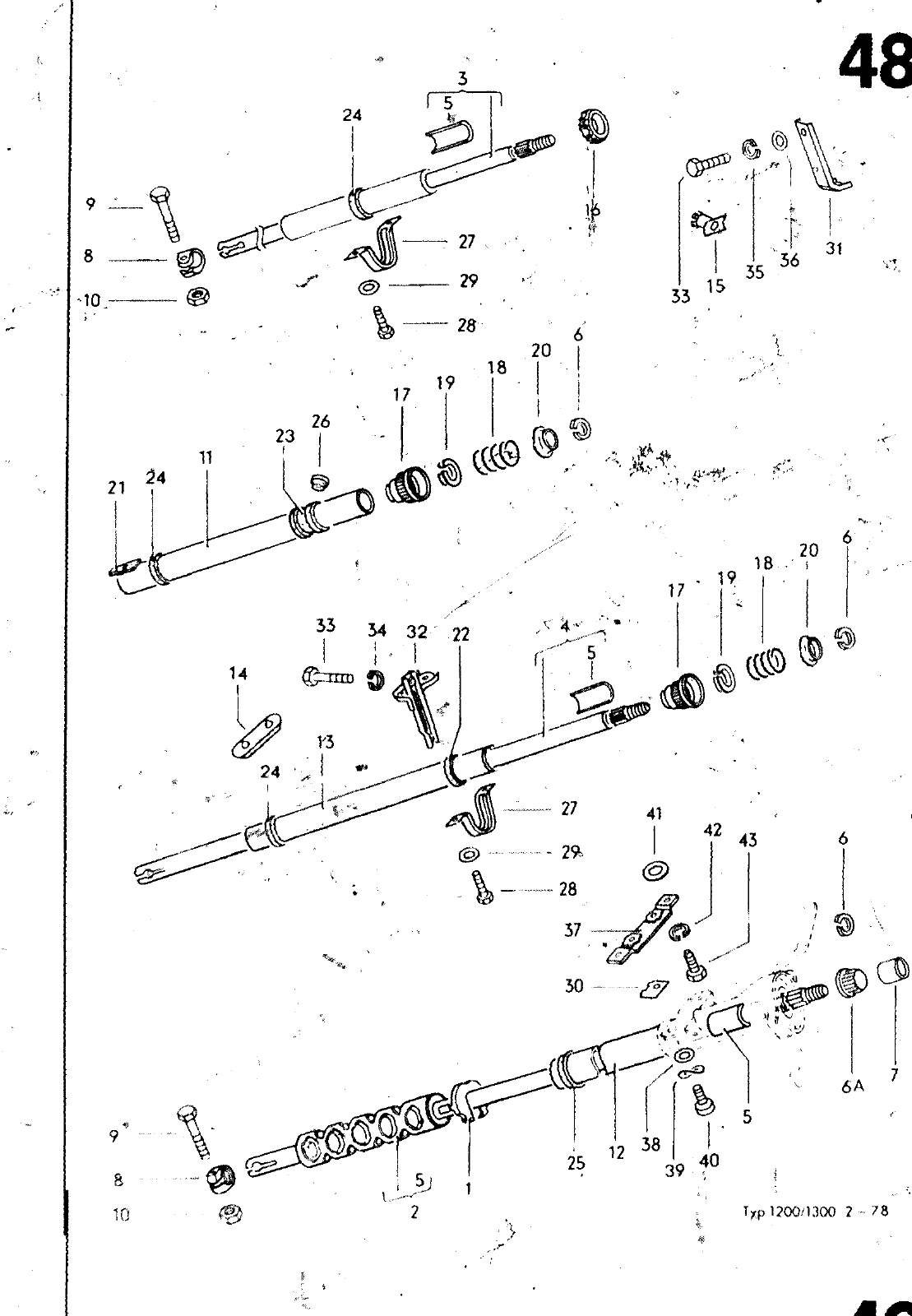 Vorschau VW 1200 1300 F-118 2050 000 Seite 641