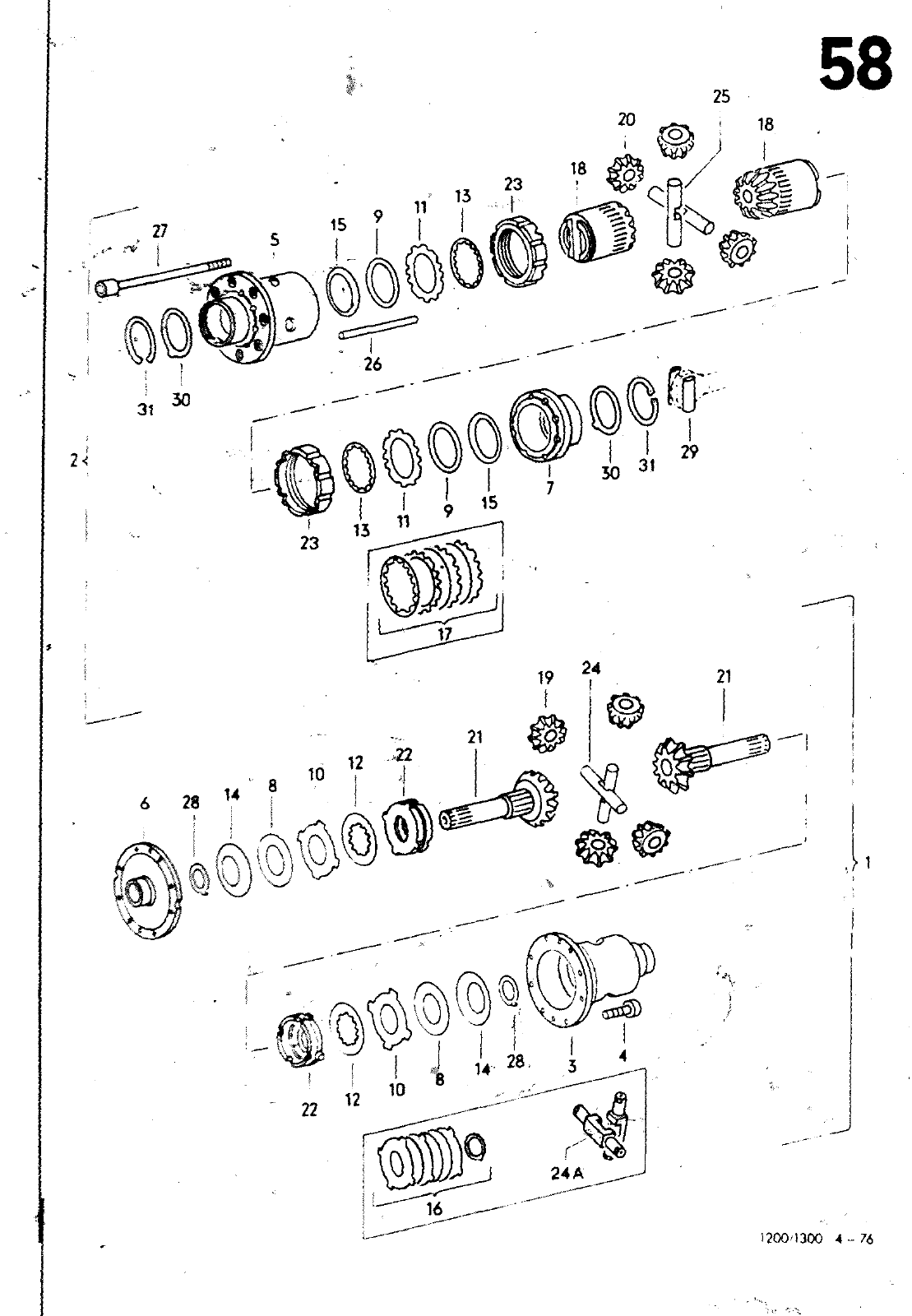 Vorschau VW 1200 1300 F-118 2050 000 Seite 703