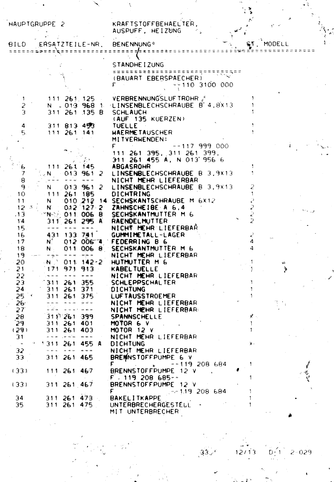Vorschau VW 1200 1300 F-118 2050 000 Seite 518