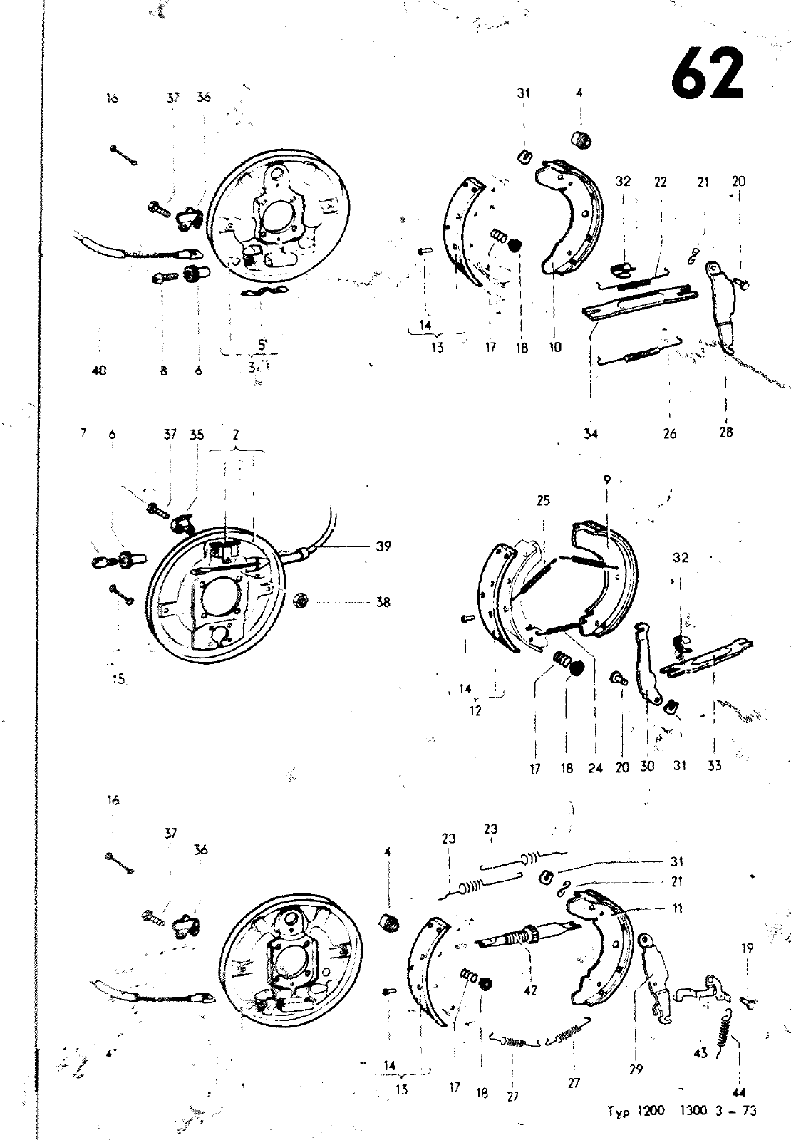 Vorschau VW 1200 1300 F-118 2050 000 Seite 721