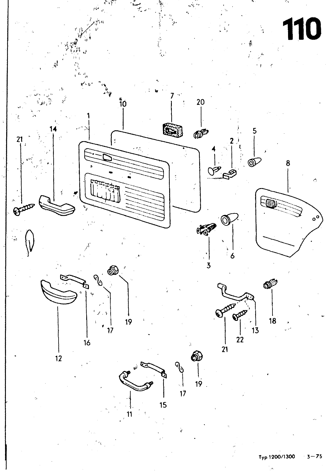 Vorschau VW 1200 1300 F-118 2050 000 Seite 1021